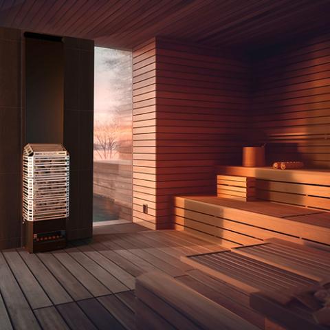 Saunum Air 7 Sauna Heater with Climate Equalizer