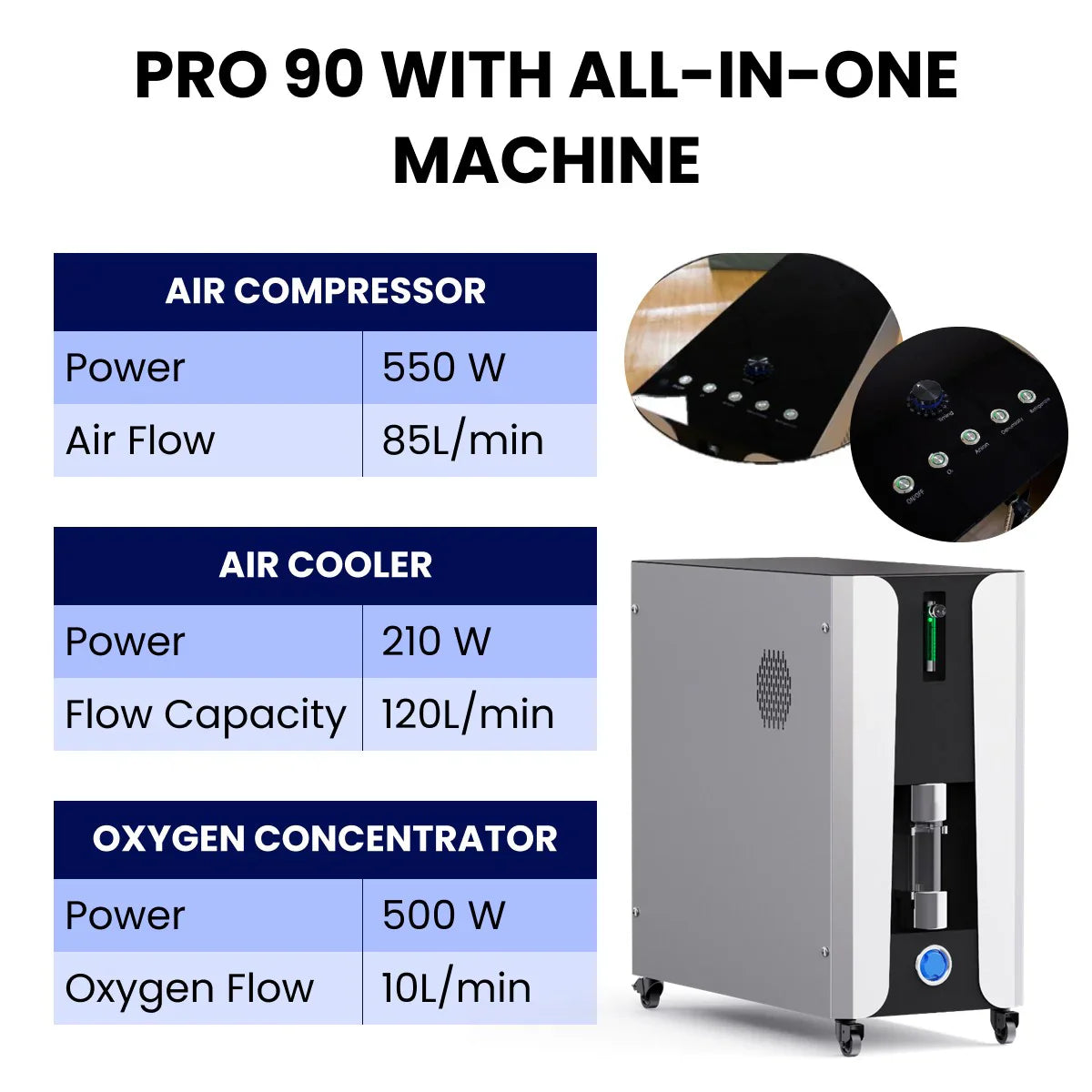 Airvida Pro90 Portable Sitting Hyperbaric Chamber 1.5 ATA