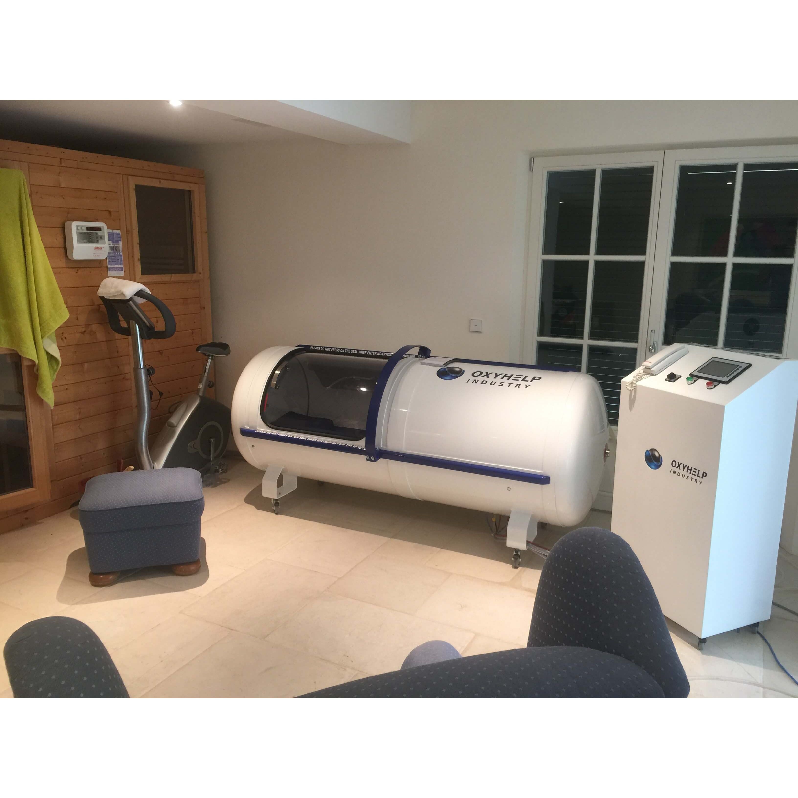 OxyHelp Monoplace 2.0ATA Premium Oxygen Therapy Chamber