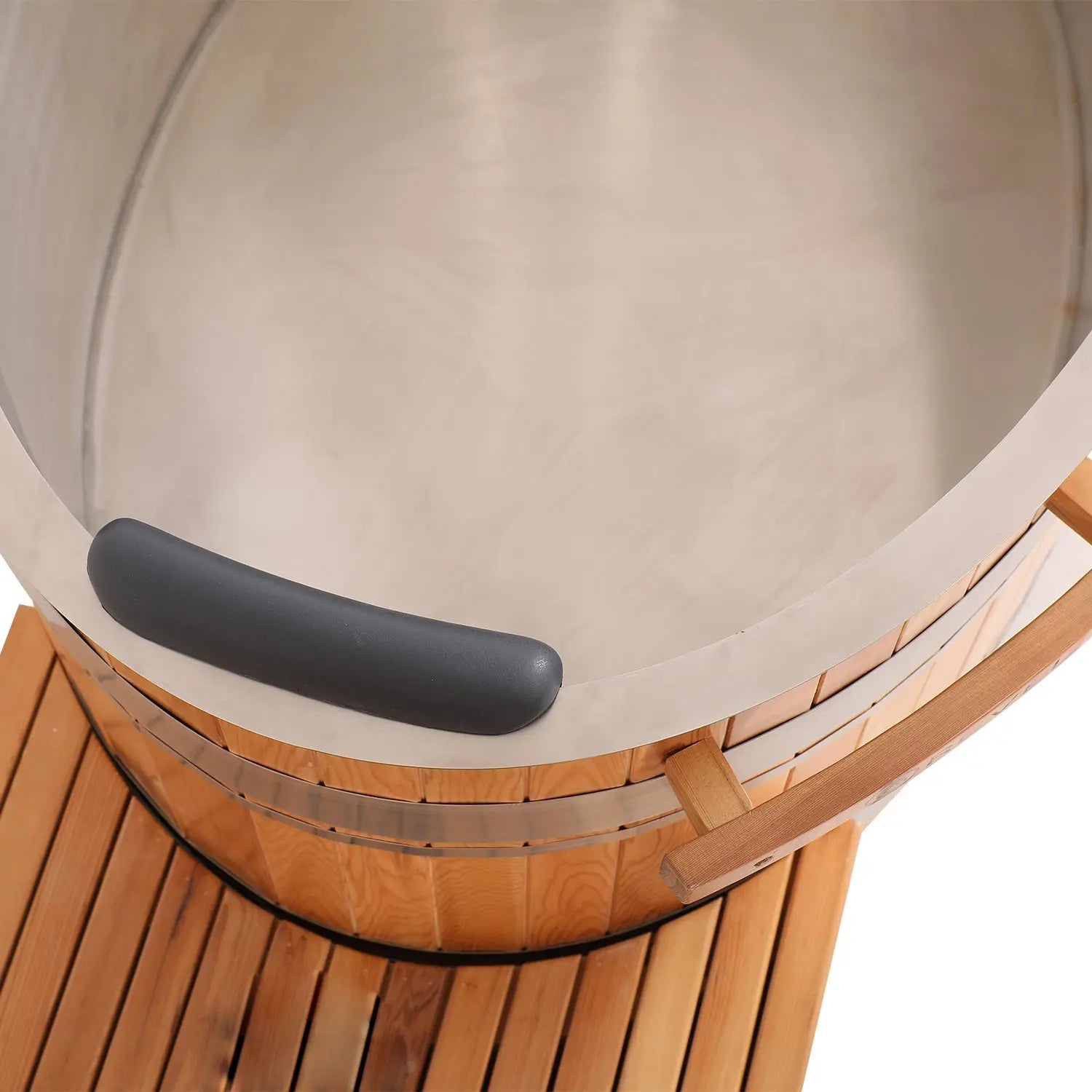 ICE TUB – Large Oval Cold Plunge Tub for Recovery & Wellness (Red Cedar)