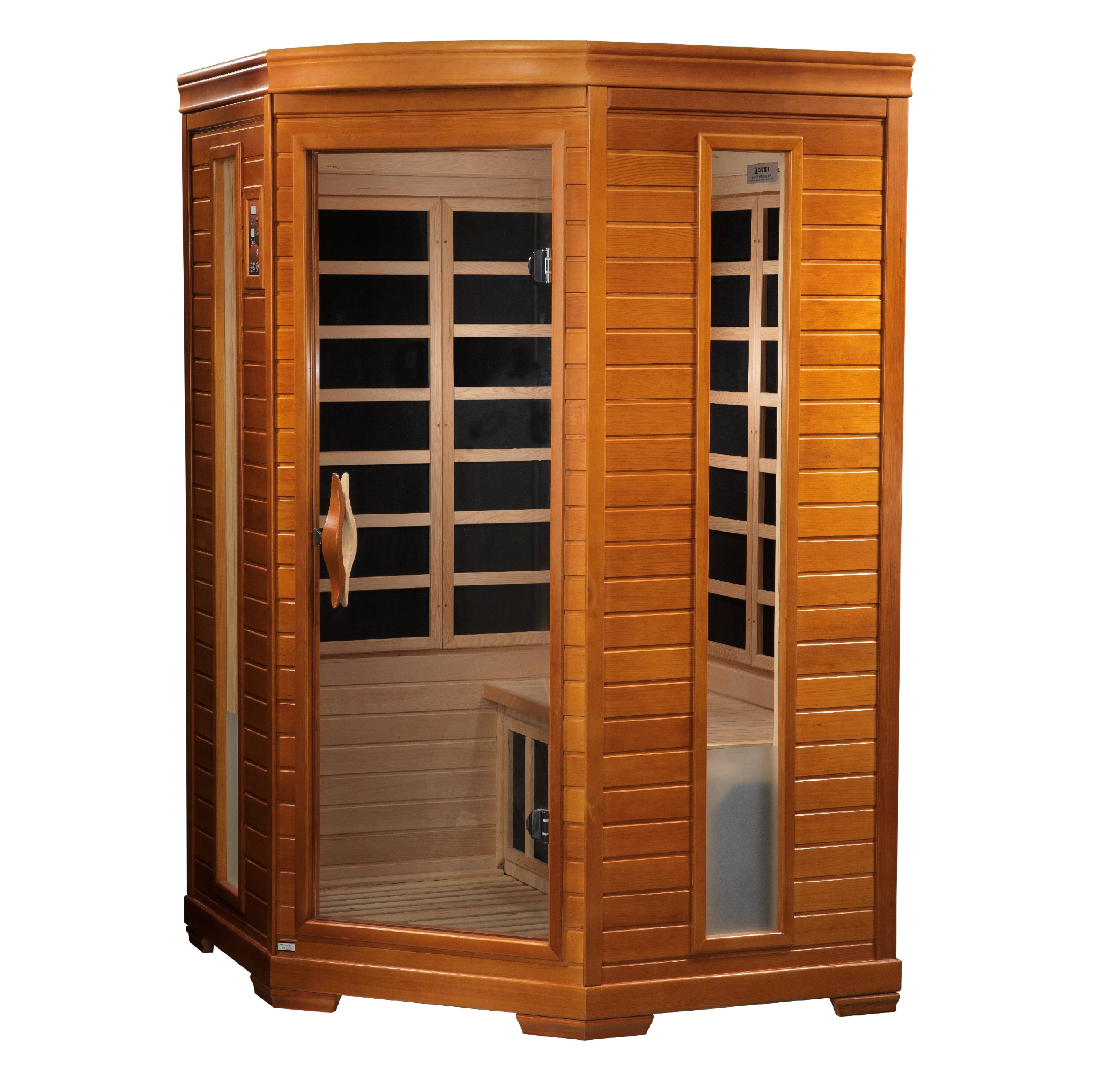 Golden Designs Dynamic Heming 2 Person Low EMF Far IR Sauna (DYN-6225-02)