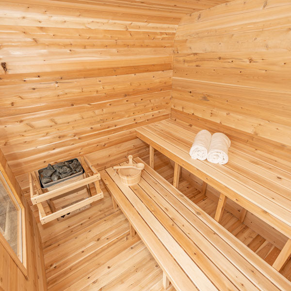 Dundalk LeisureCraft Canadian Timber Luna 3-4 Person Sauna CTC22LU