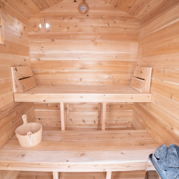 Dundalk Leisure Canadian Timber 2-3 Person Granby Cabin Sauna CTC66E
