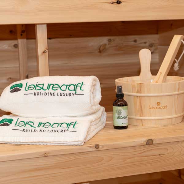 Dundalk Leisure Georgian Cabin Sauna with Porch CTC88PE