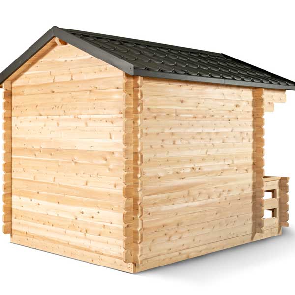 Dundalk Leisure Georgian Cabin Sauna with Porch CTC88PE