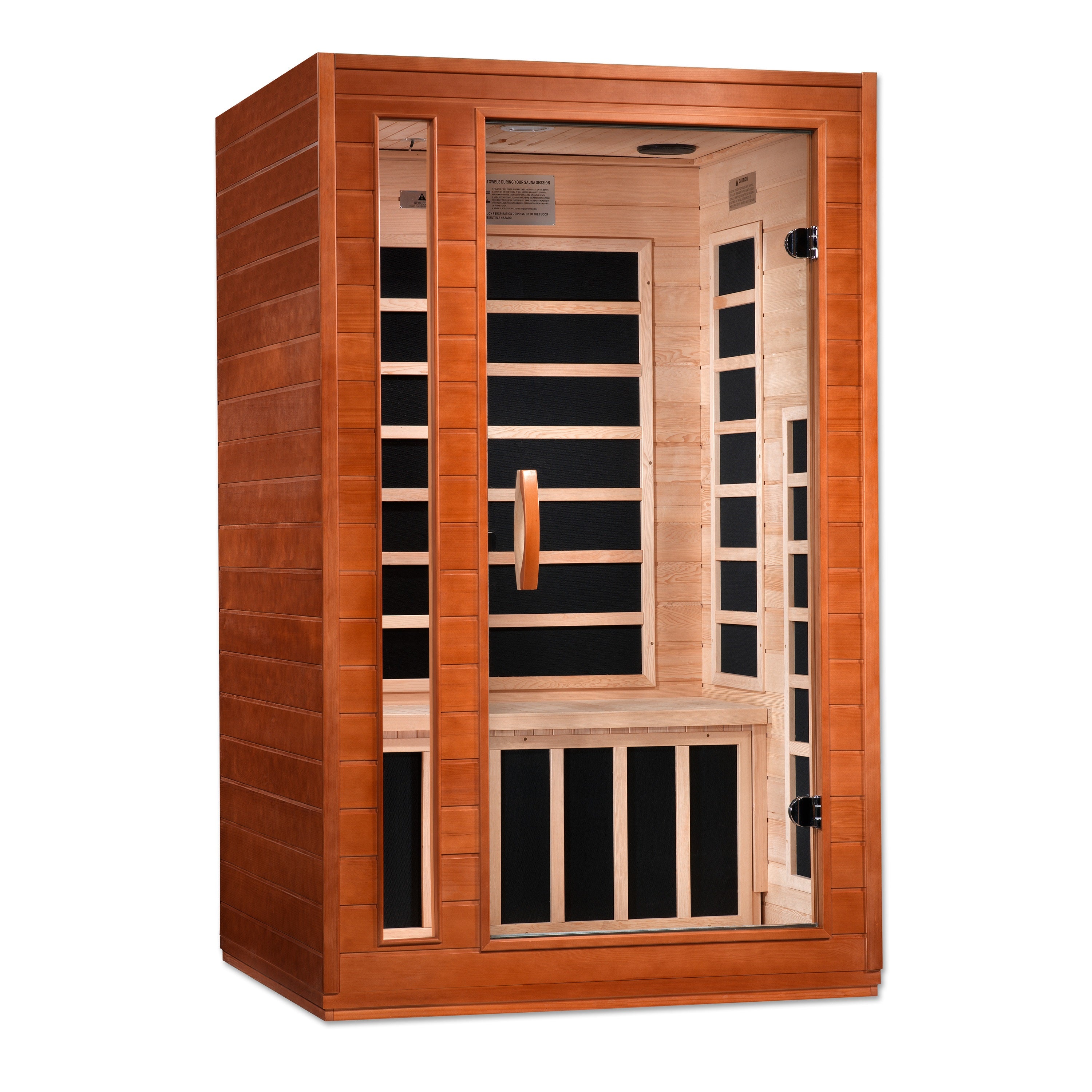 Golden Designs Dynamic "Cardoba" 2 Person Ultra Low EMF FAR IR Sauna (DYN-6203-01 Elite)