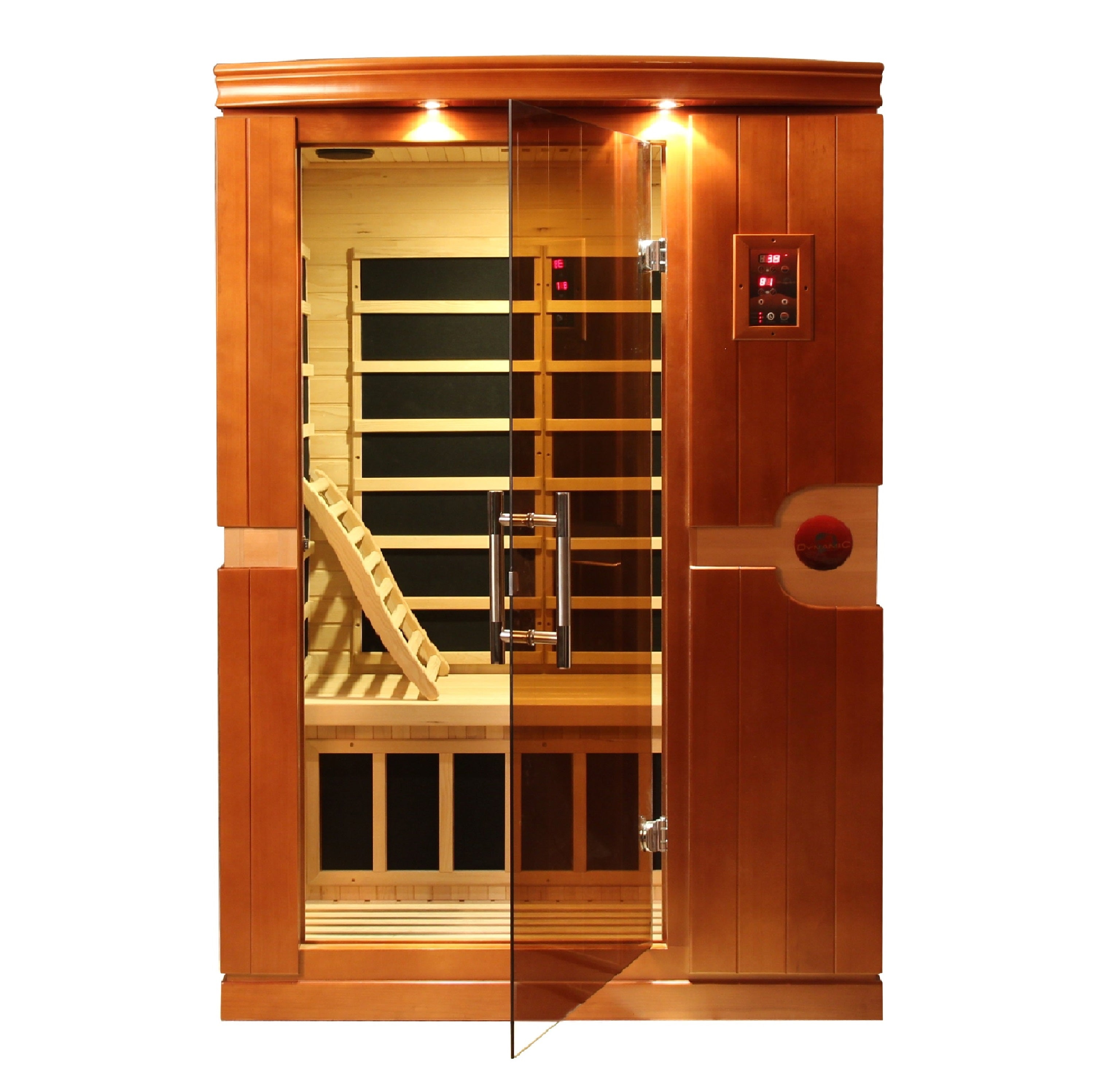 Golden Designs Dynamic "Venice" 2 Person Low EMF Far IR Sauna (DYN-6210-01)