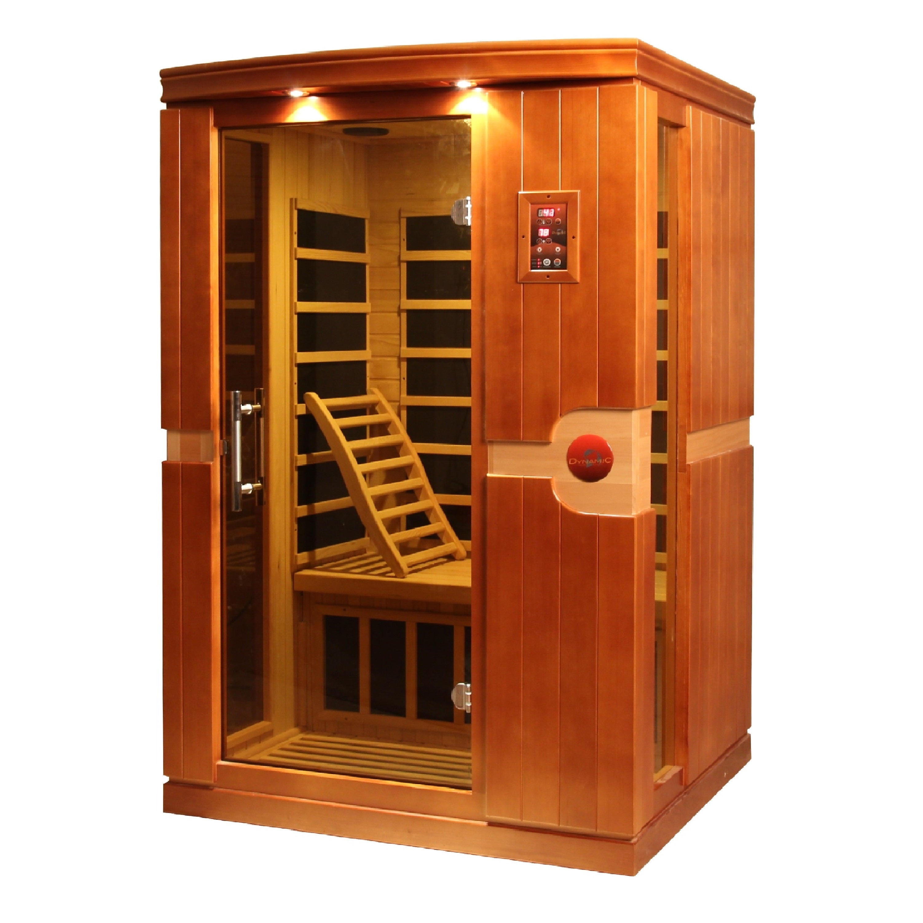 Golden Designs Dynamic "Venice" 2 Person Low EMF Far IR Sauna (DYN-6210-01)