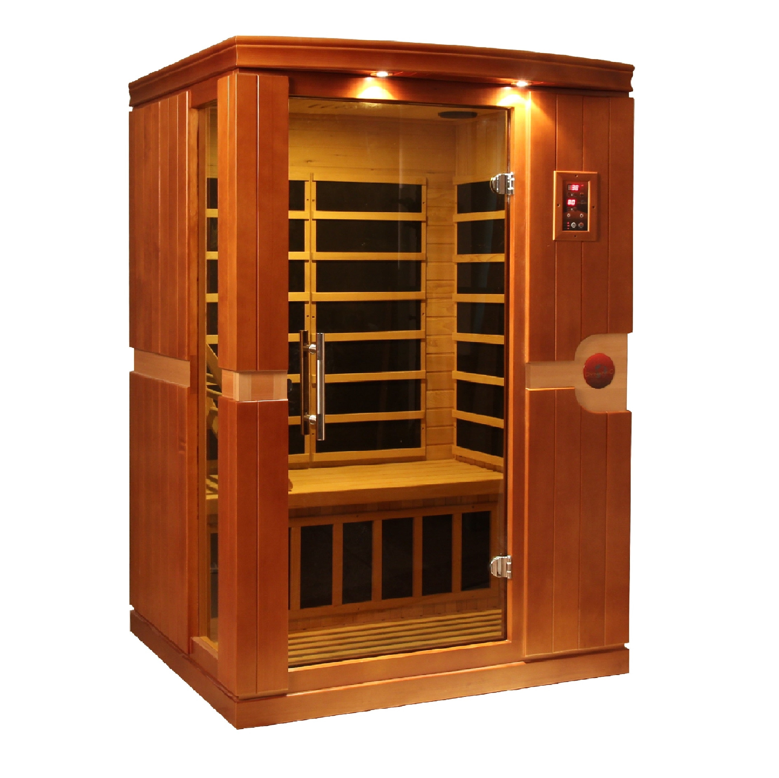 Golden Designs Dynamic "Venice" 2 Person Low EMF Far IR Sauna (DYN-6210-01)