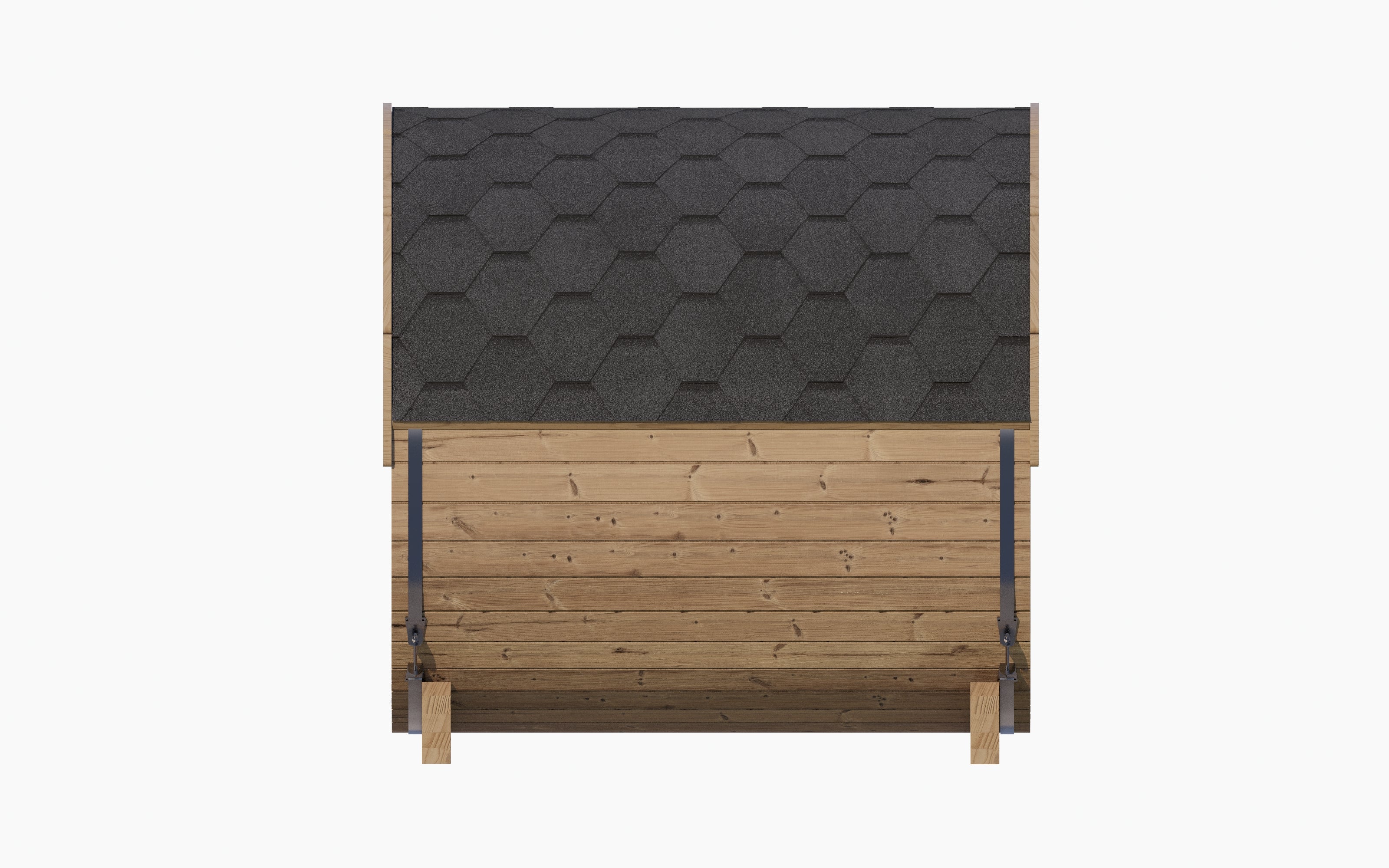 SaunaLife Model E7W 4 Person Sauna Barrel - Window