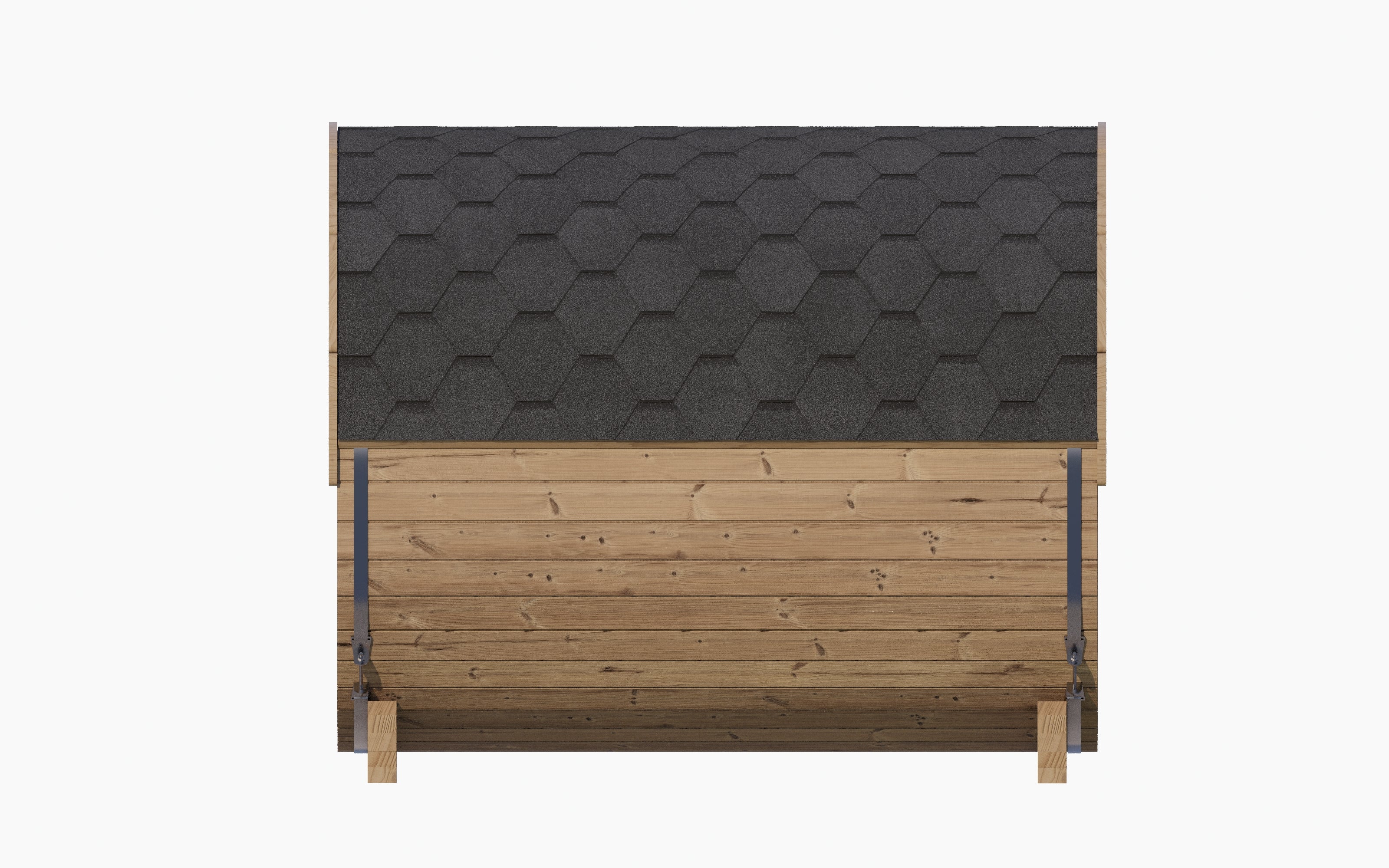 SaunaLife Model E8G 6 Person Sauna Barrel w/ Glass Front