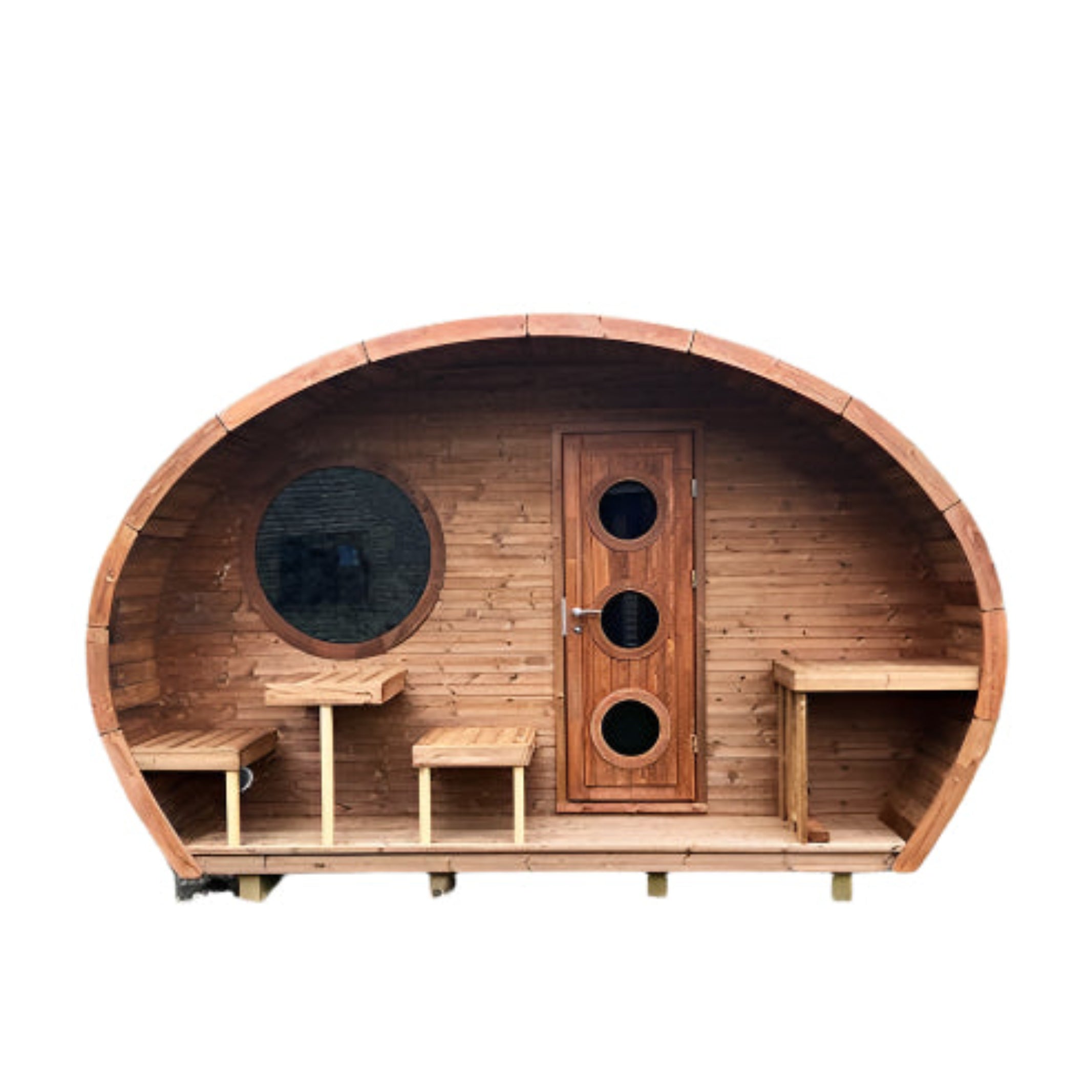 SaunaLife Model G11 8 Person Outdoor Sauna