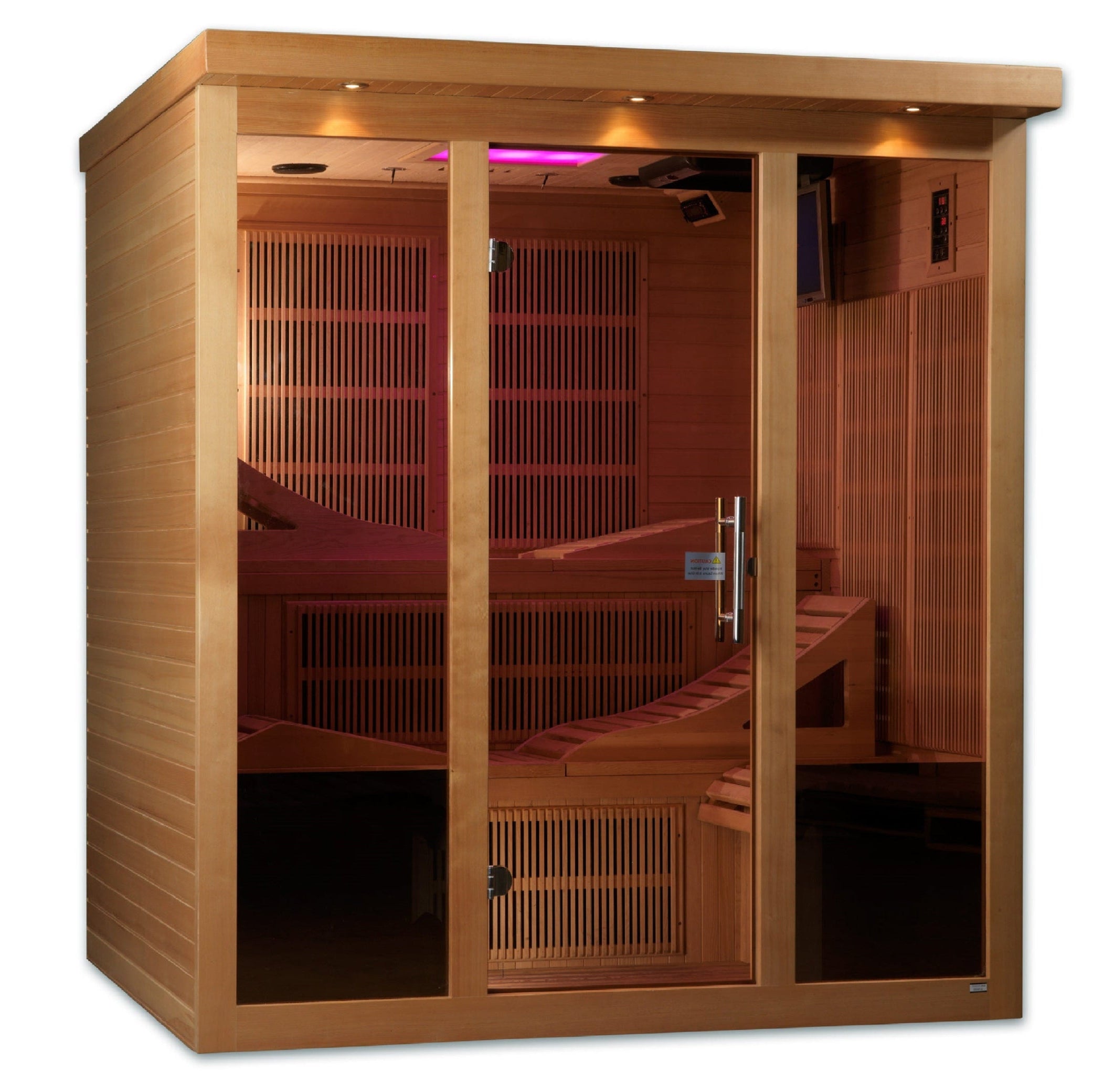 Golden Designs Monaco Near Zero EMF Far IR Sauna (GDI-6996-01)