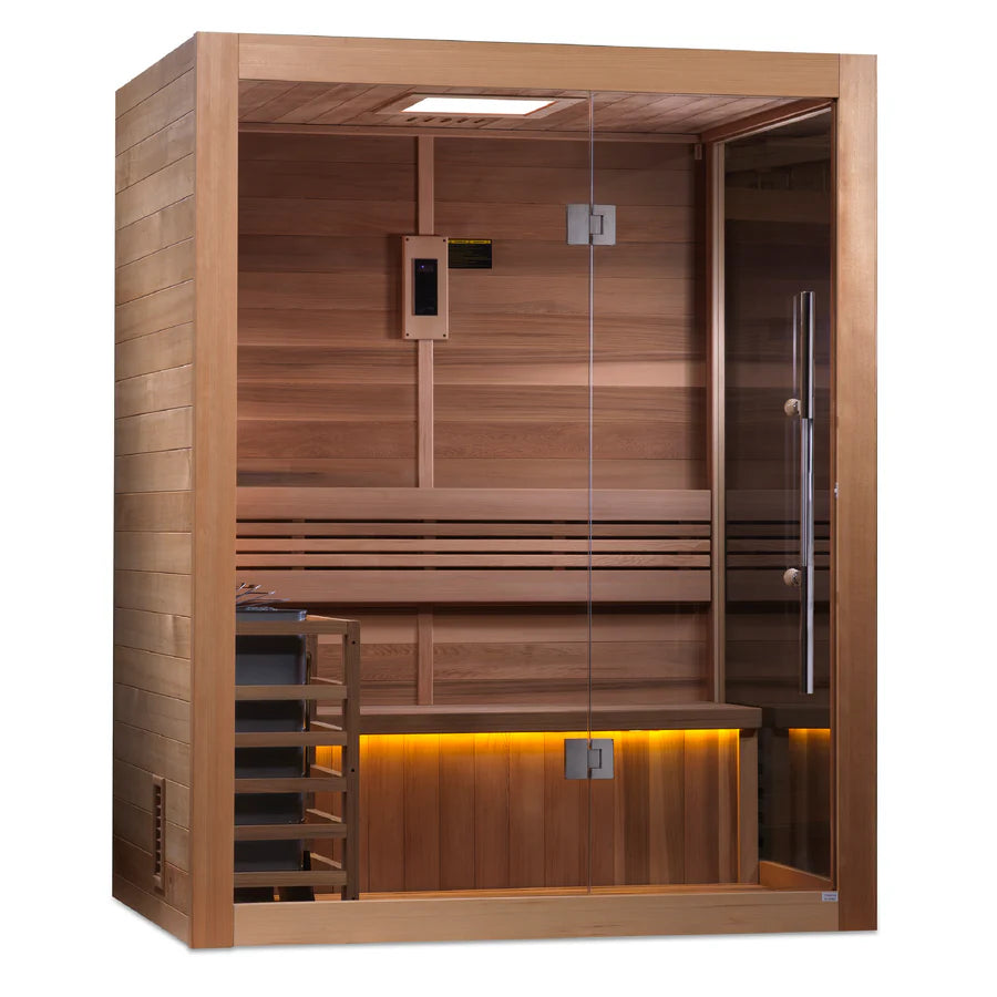 Golden Designs Hanko 2-3 Person Traditional Sauna (GDI-7202-01)