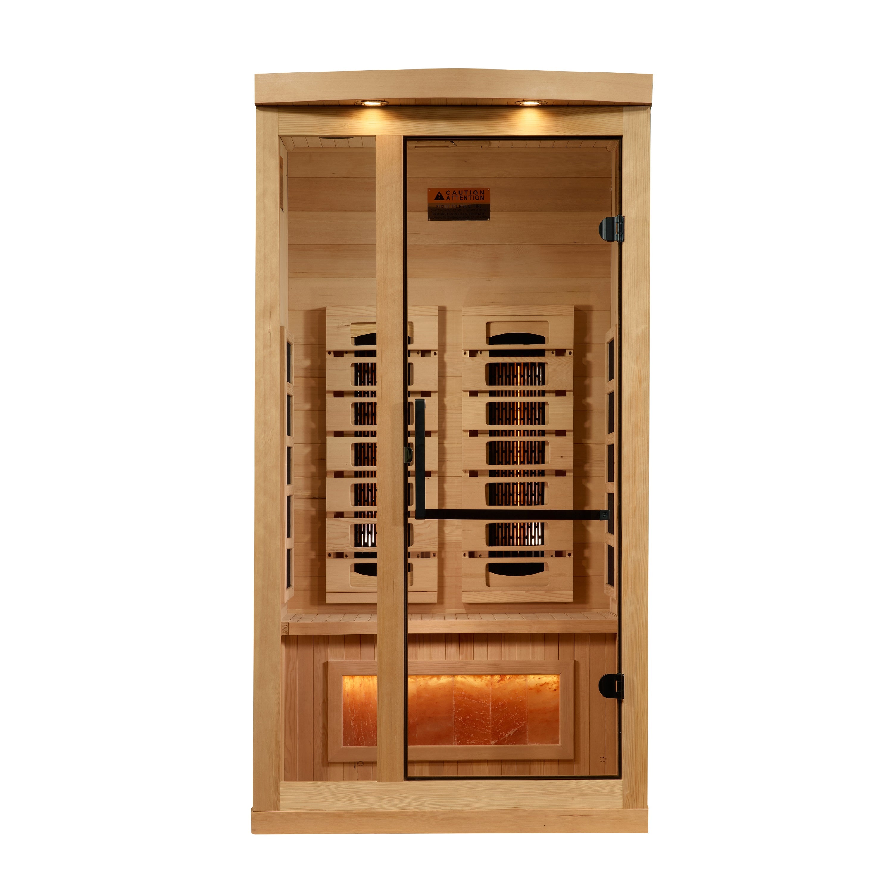 Golden Designs 2025 Reserve Edition 1 Person Full Spectrum with Himalayan Salt Bar (GDI-8010-03)