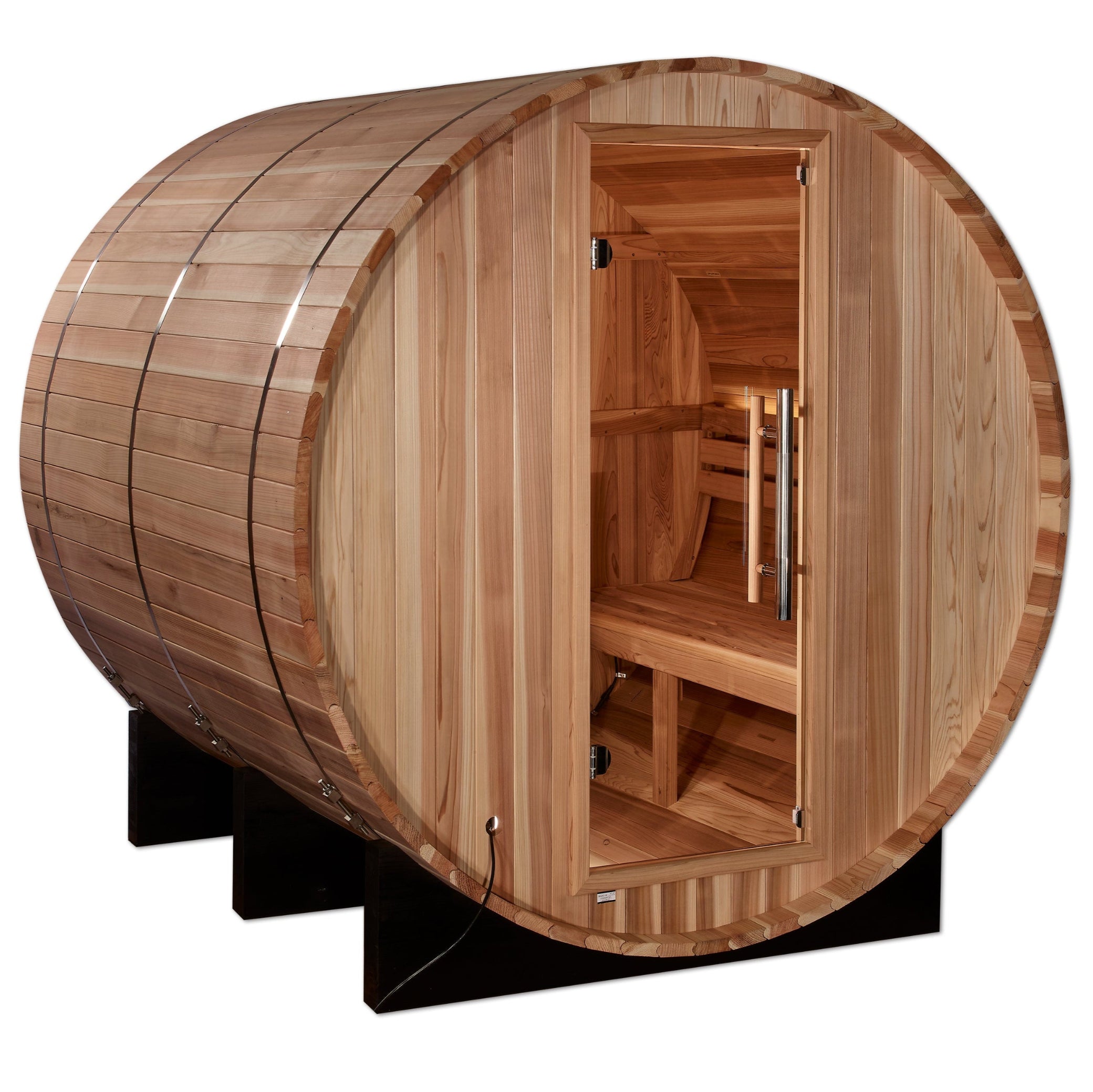 Golden Designs Arosa 4 Person Barrel Traditional Sauna (GDI-B004-01)