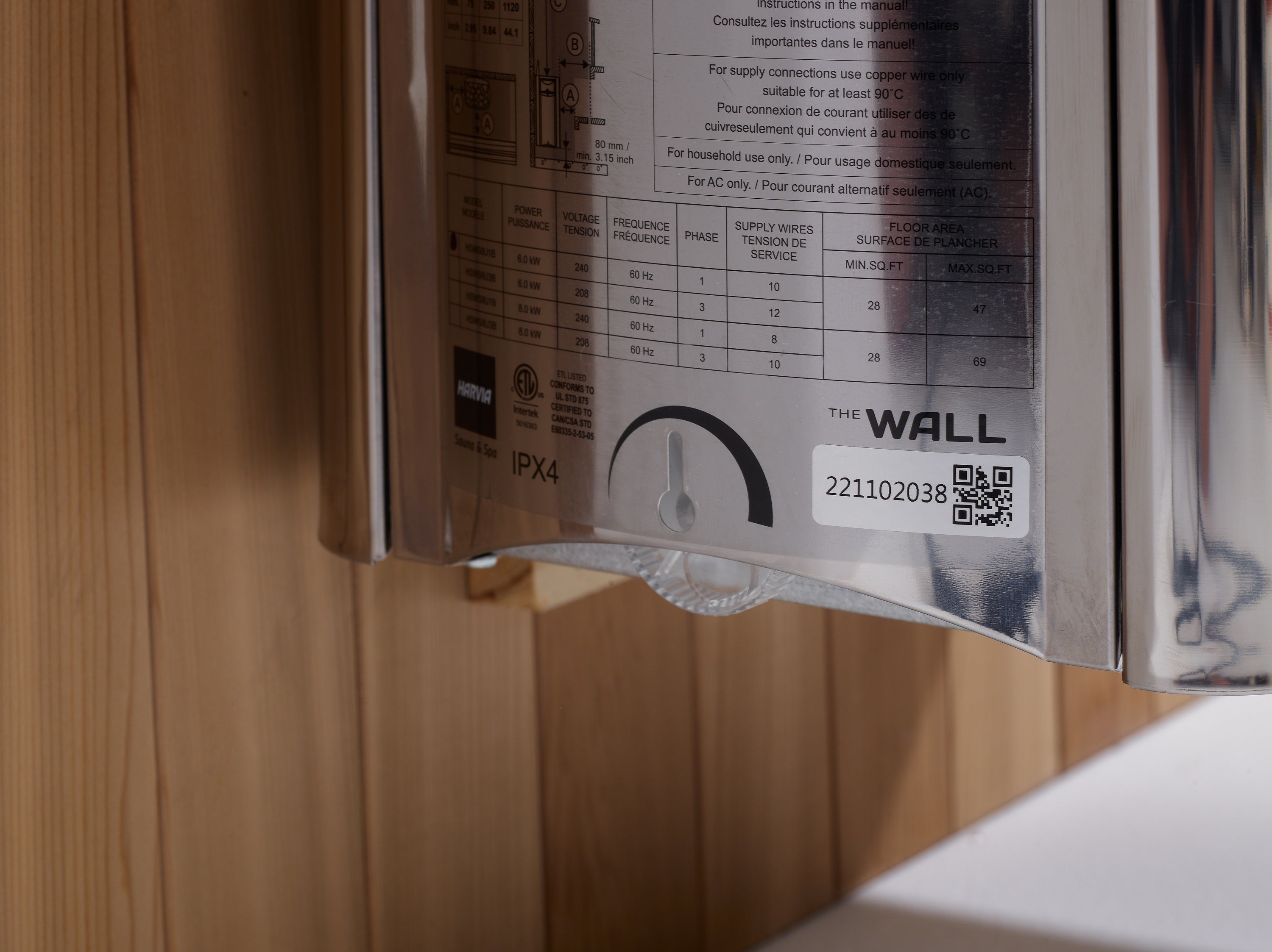 Golden Designs 2025 Andermatt 3 Person Traditional Steam Sauna (GDI-7030-01)