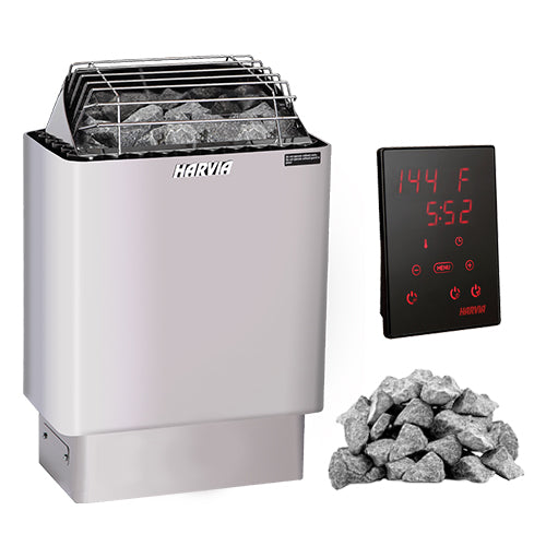 Harvia KIP45W Series 4.5kW Sauna Heater Package