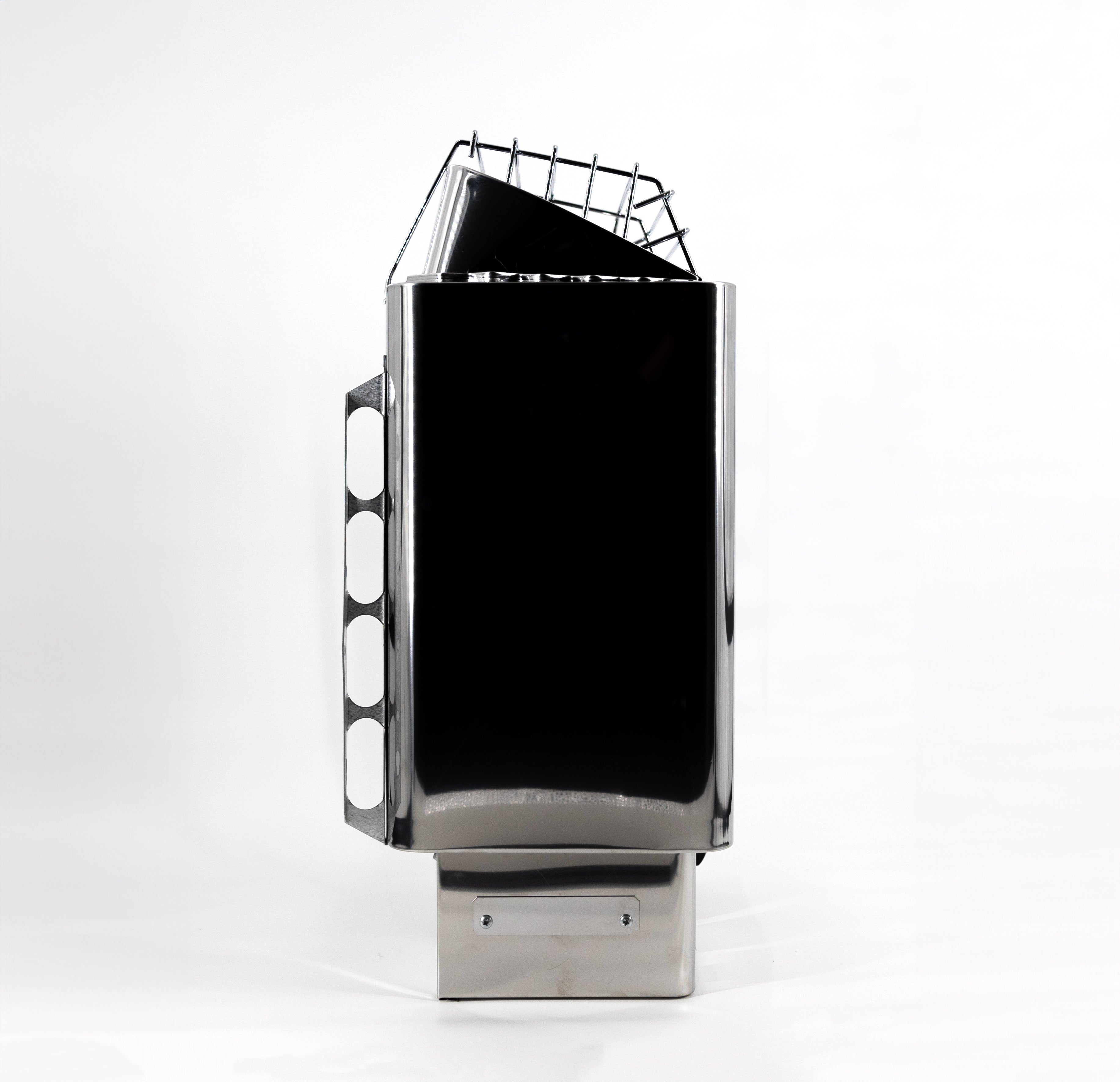 Harvia KIP80B KIP Series 8kW Stainless Steel Sauna Heater, Built-In Controls, 240V / 1PH