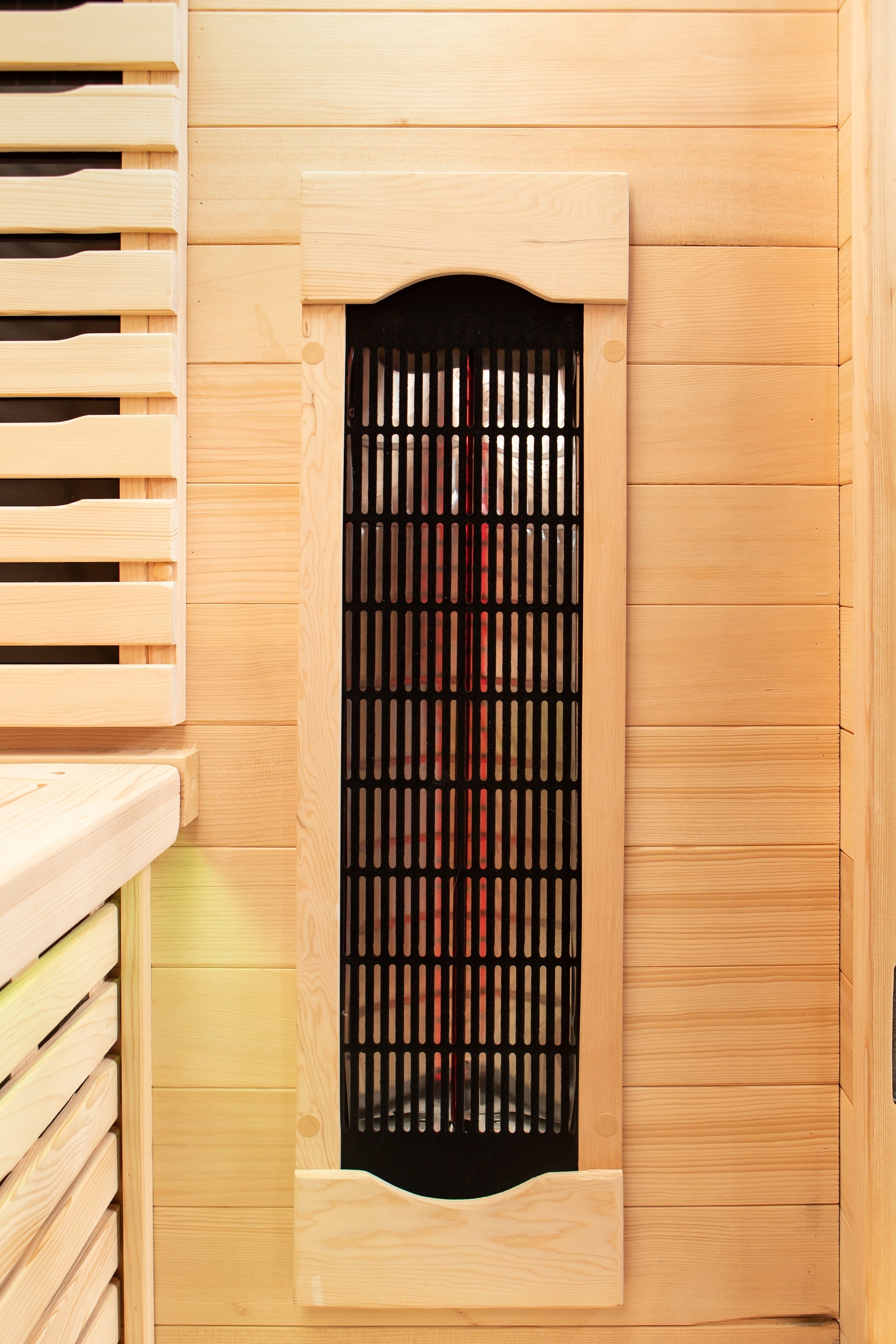 Peak Saunas Shasta 1-Person Full Spectrum Infrared Sauna with Built-In XL Medical-Grade Red Light Therapy & Smart WiFi App Control