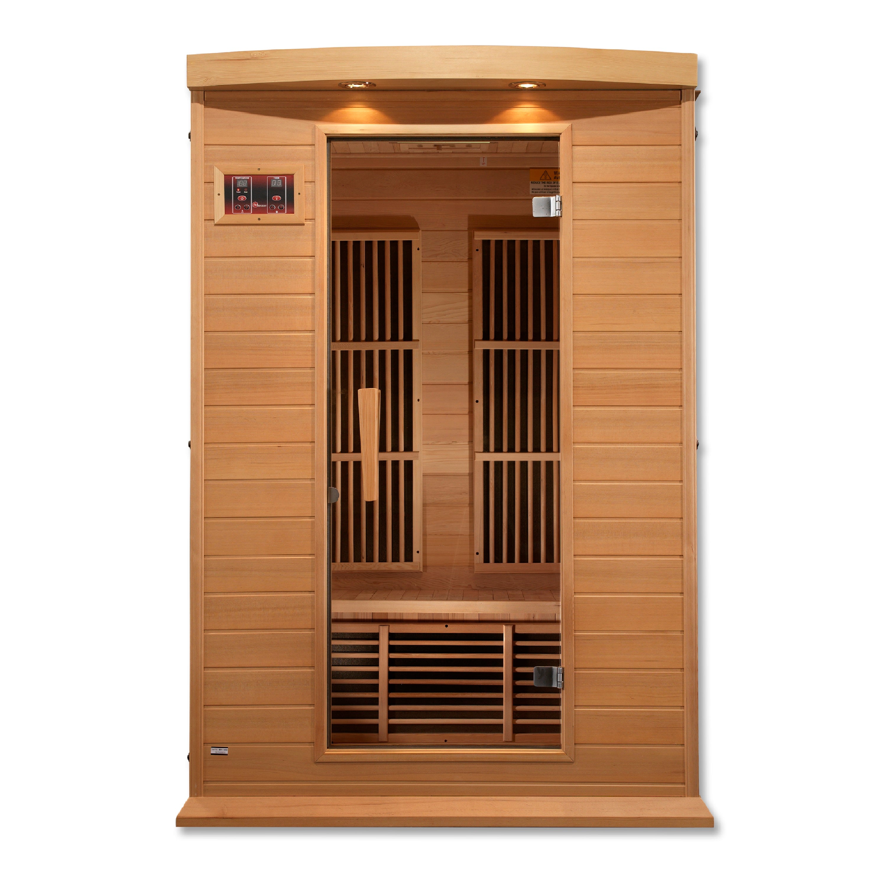 Golden Designs Maxxus 2 Person Low EMF FAR IR Sauna (MX-K206-01)