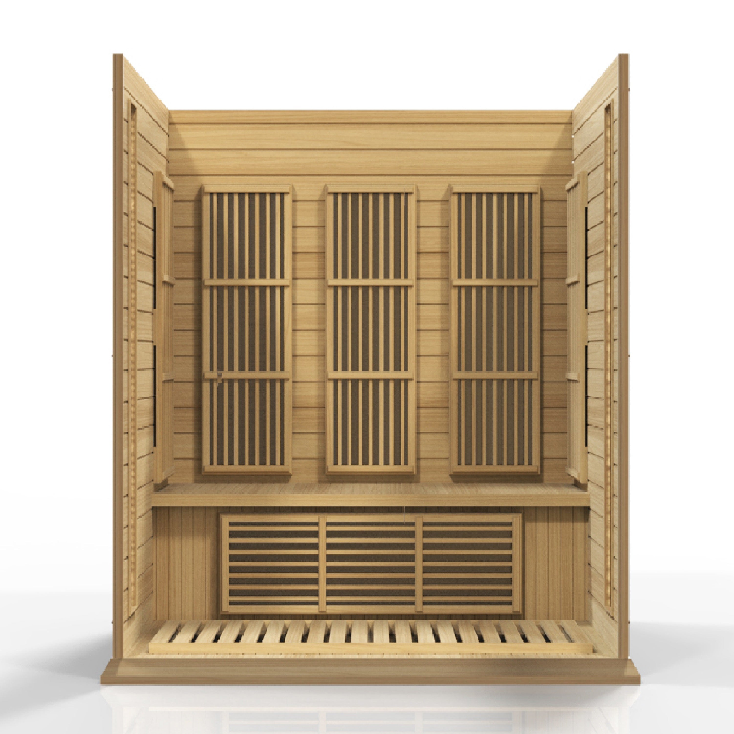Golden Designs Maxxus 3 Person Low EMF FAR IR Sauna (MX-K306-01)