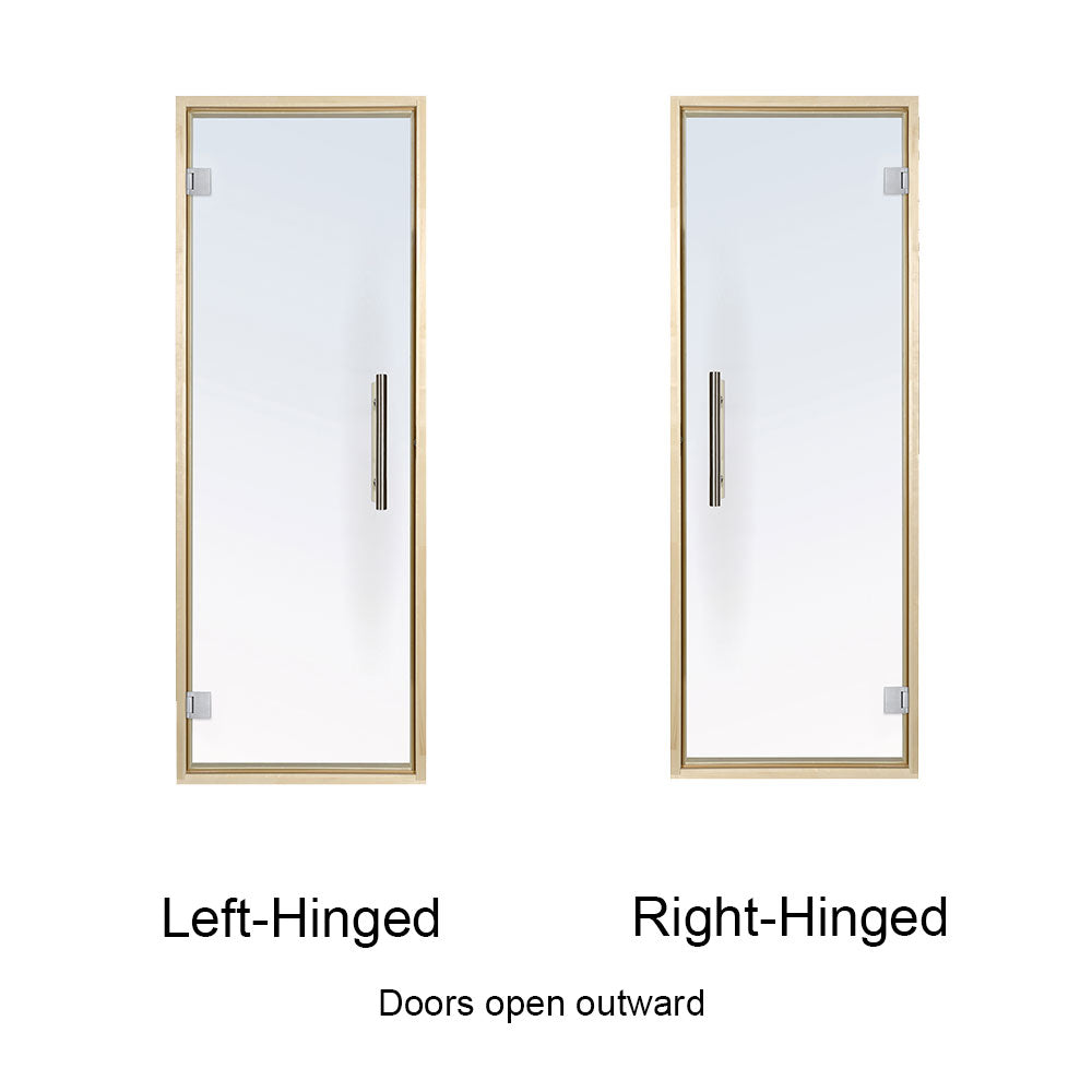 PROSAUNAS Prehung 24x73 Aspen Frame Sauna Door