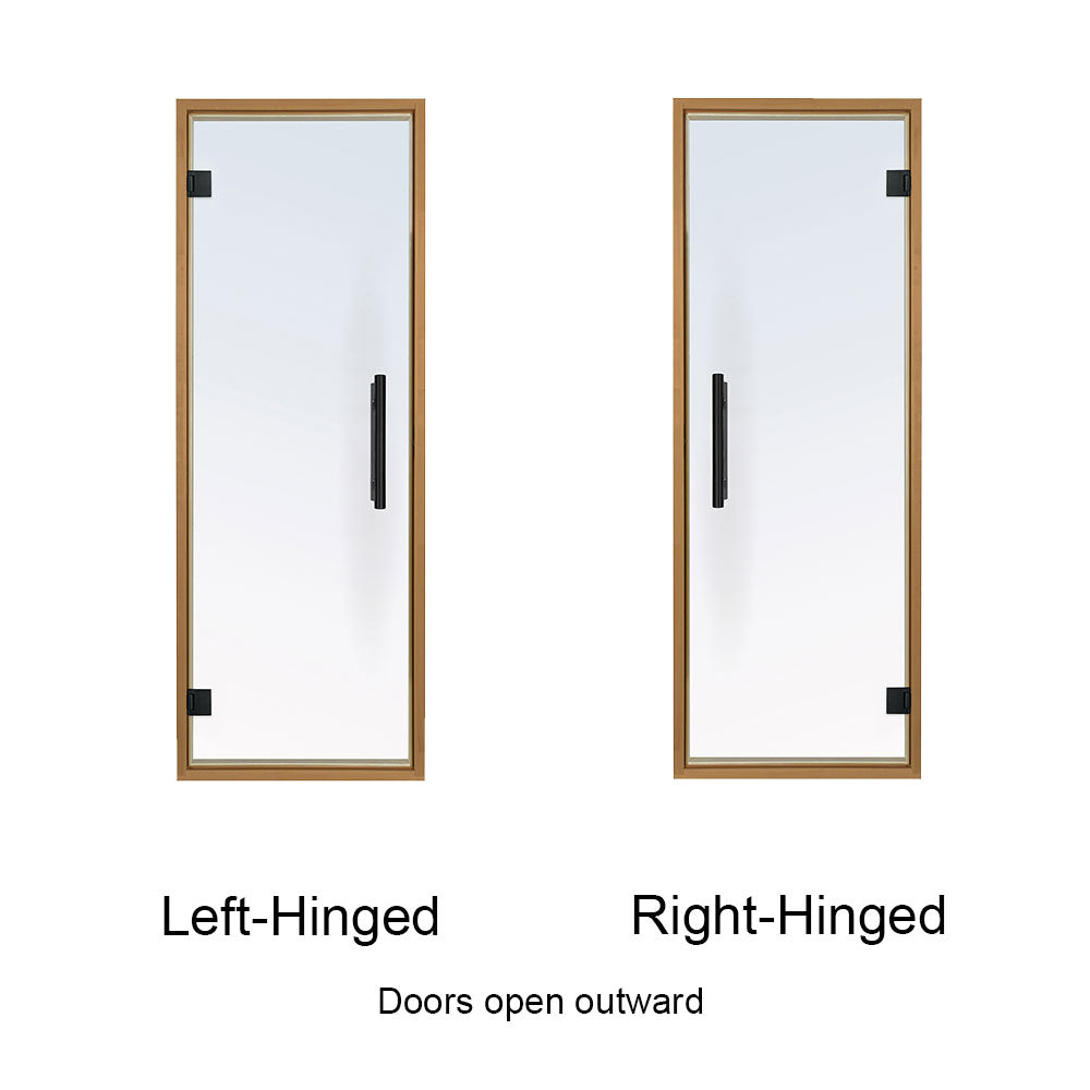 PROSAUNAS Prehung 24x73 Thermo-Aspen Frame Sauna Door