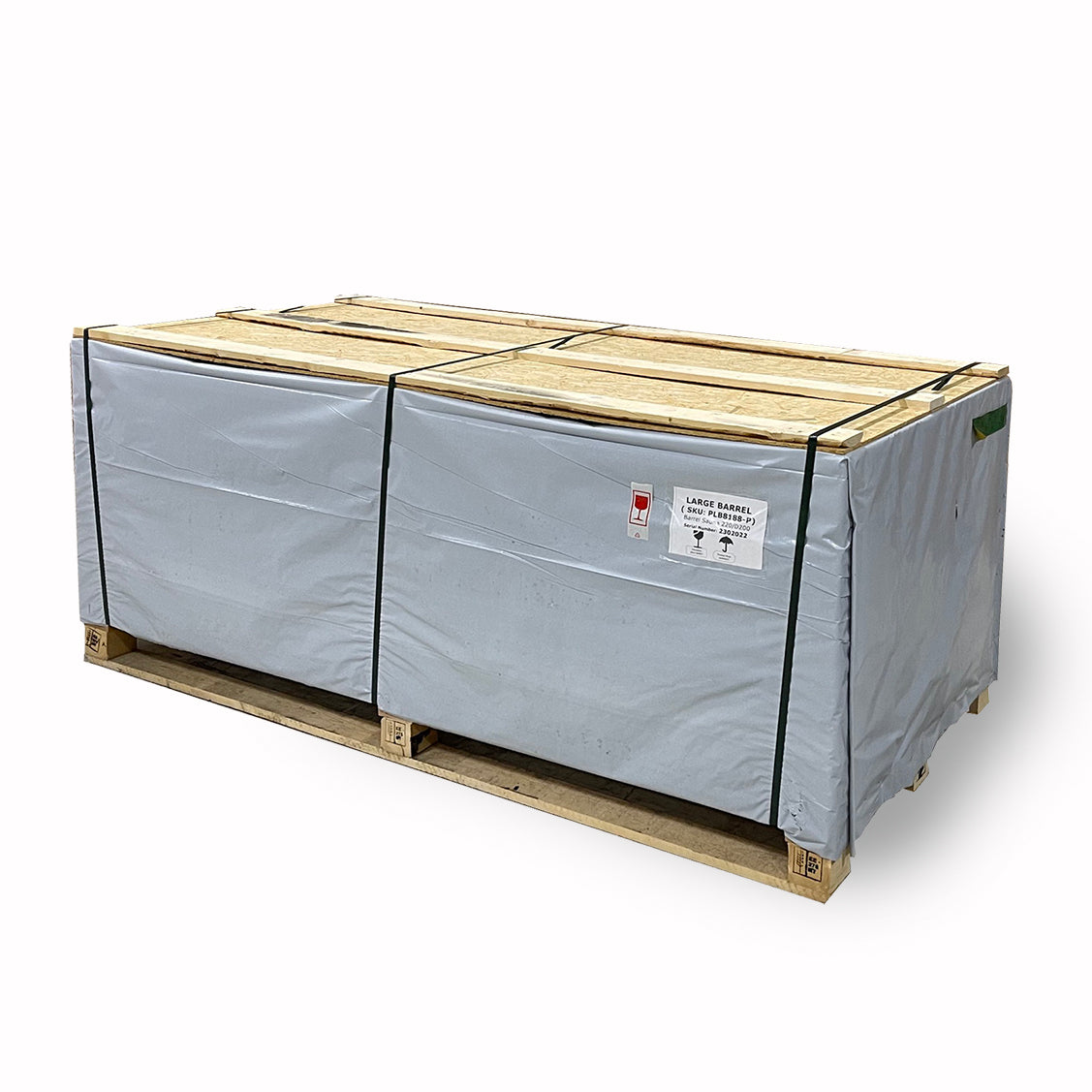 SaunaLife Model E7W 4 Person Sauna Barrel - Window