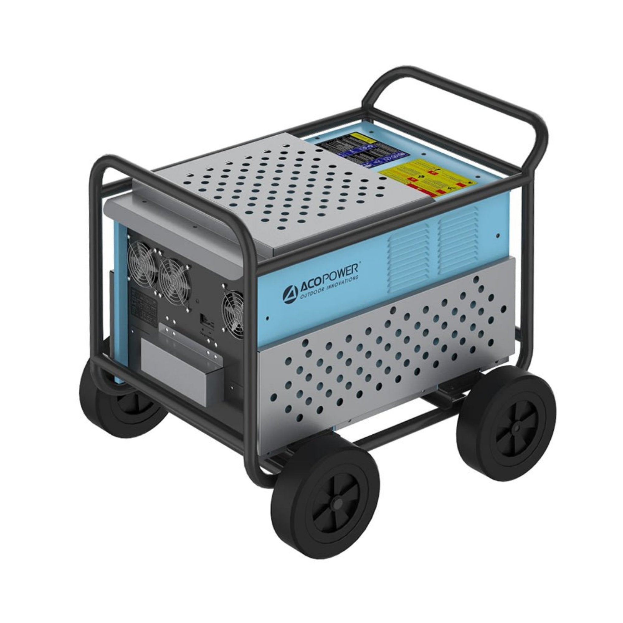 Acopower WP-4085 20A 8.5KWH Portable Industrial Rechargeable Power Station With AC120V/240V Inverter (SAK70389)