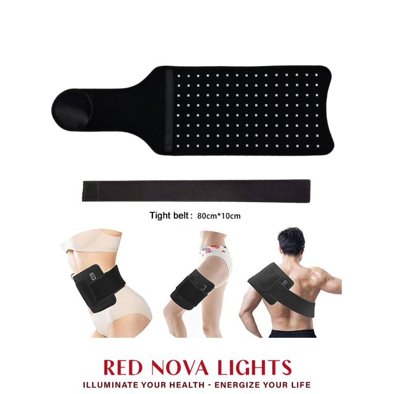 Red Light Therapy Belt for Back Pain & Muscle Recovery β 660nm + 850nm