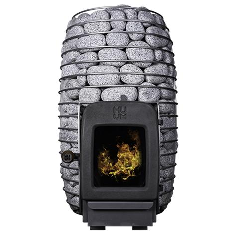 HUUM Hive Heat LS 12 Sauna Stove with Firebox Extension
