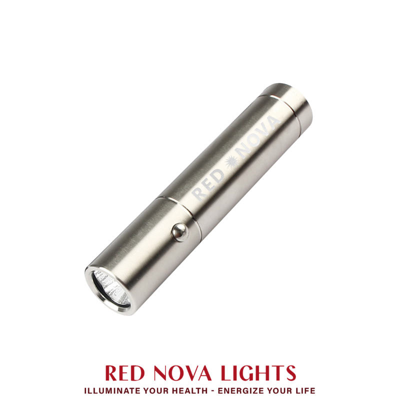Portable Red Light Therapy Flashlight β Handheld LED Device with 630nm, 660nm & 850nm