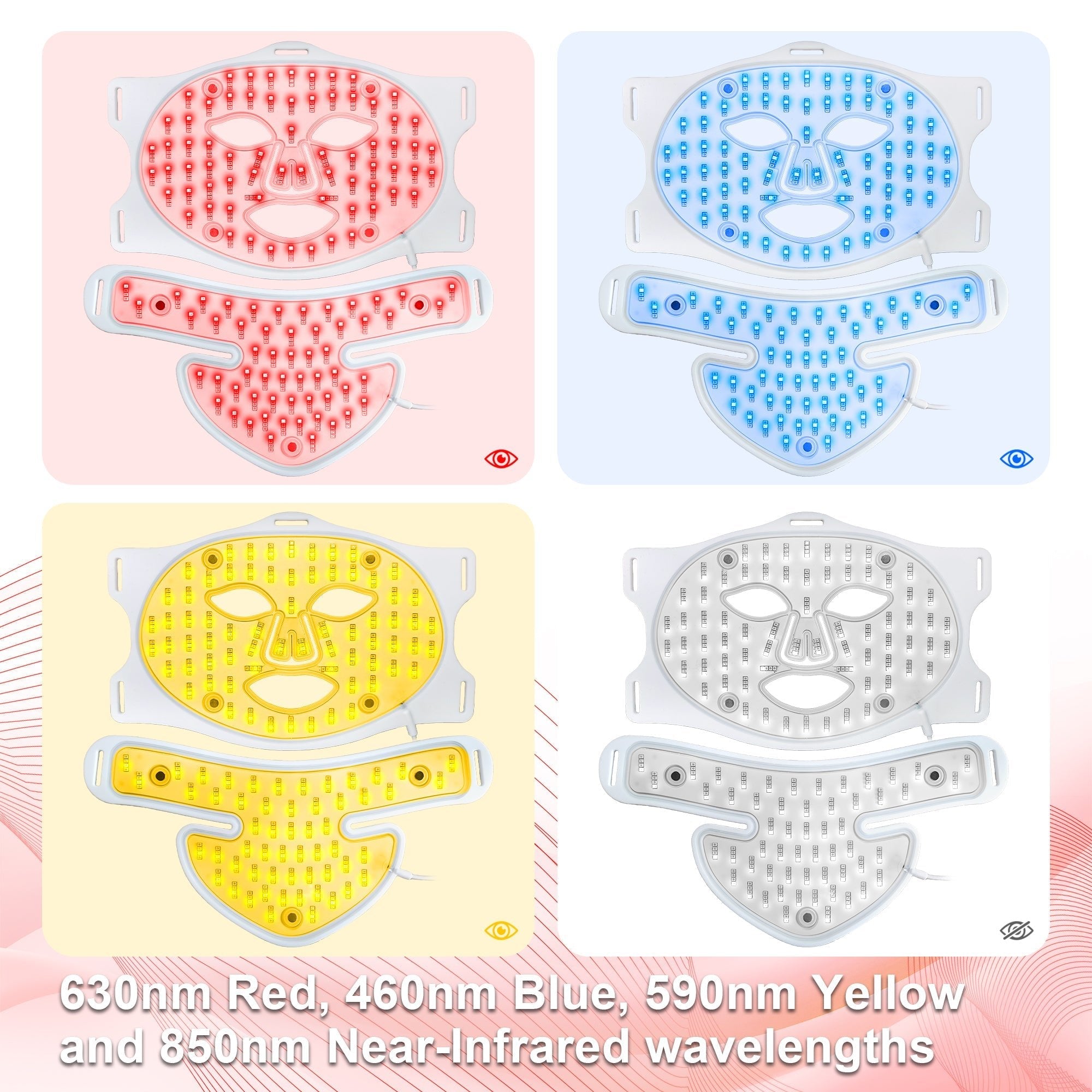 LumyHealth IceGlow LED Facial &Neck Mask