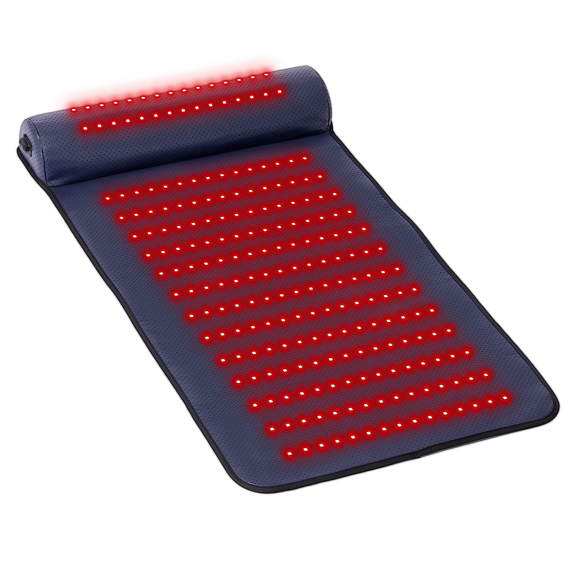 LUMYHEALTH™ Leather Red Light Therapy Mat with Neck Support