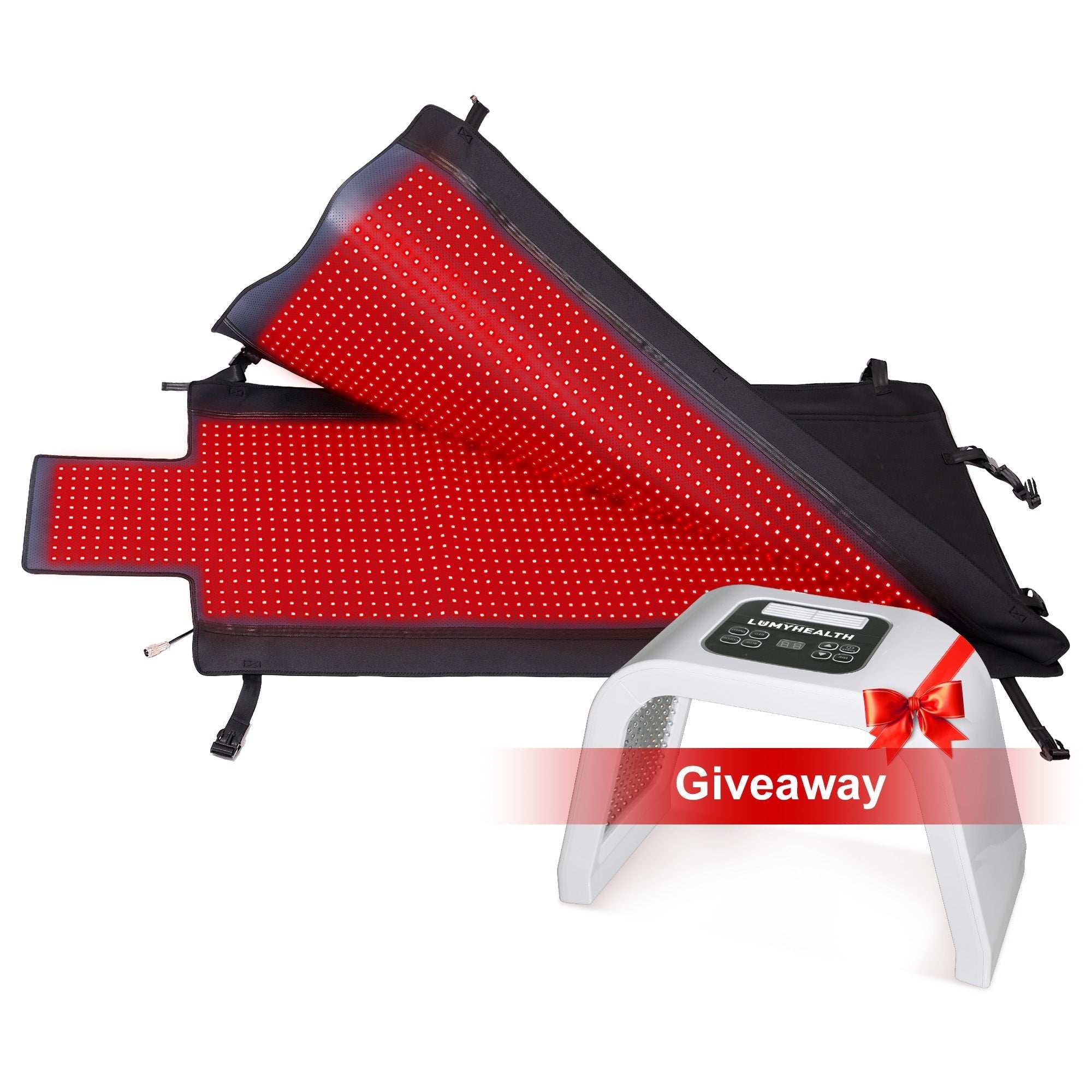 LUMYHEALTH Red Light Therapy Bag For Full Body - Infrared Recovery System (660nm + 850nm)