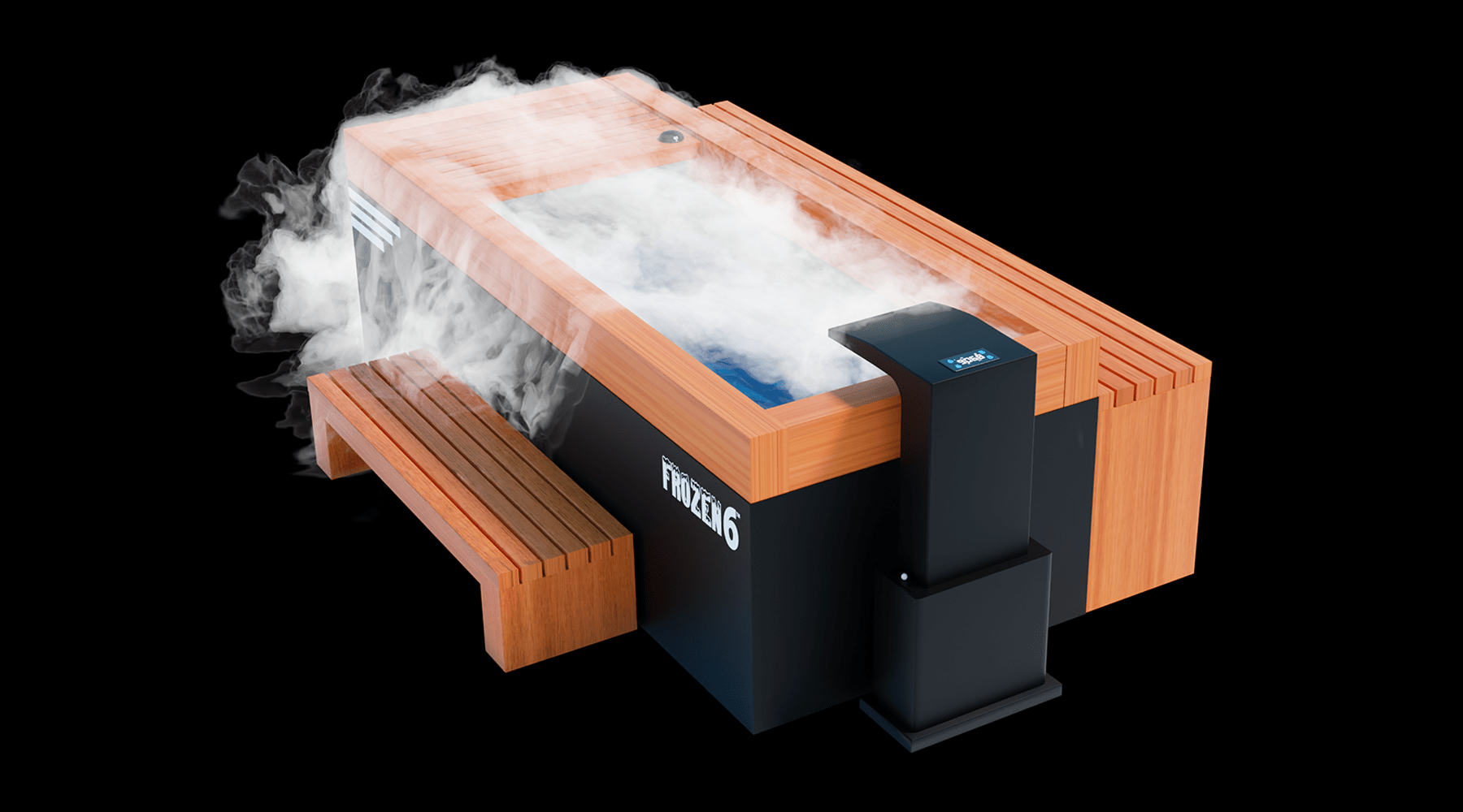 Medical Frozen 6 Cold Plunge | XL Size with Essential Oil Infuser & Steam Generator