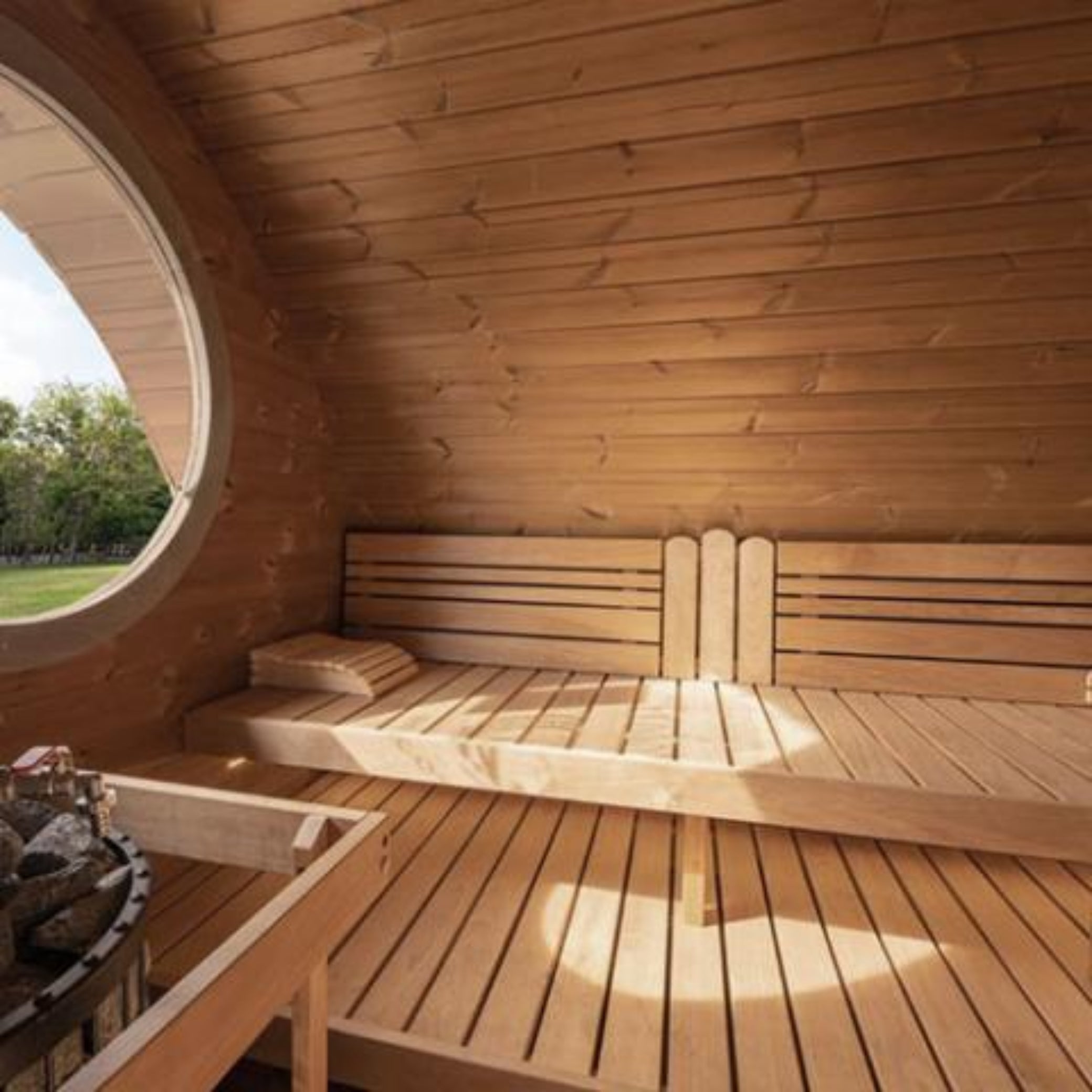 SaunaLife Model G11 8 Person Outdoor Sauna
