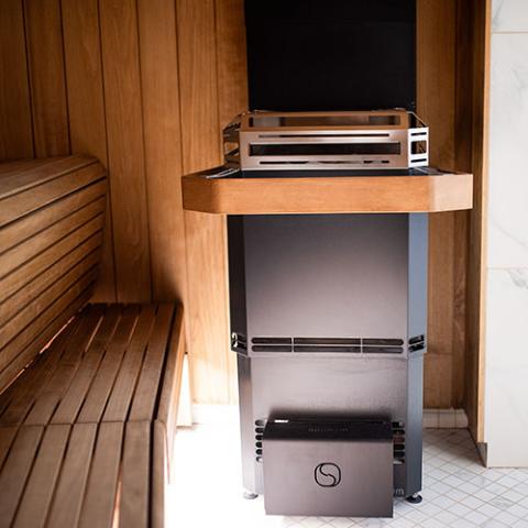 Saunum Air L 15 Sauna Heater with Climate Equalizer