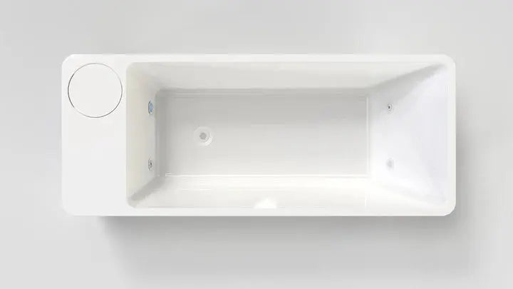 Anyi Acrylic ICE TUB – Single Person Cold Plunge Tub with Ice Bath Chiller for Recovery & Wellness