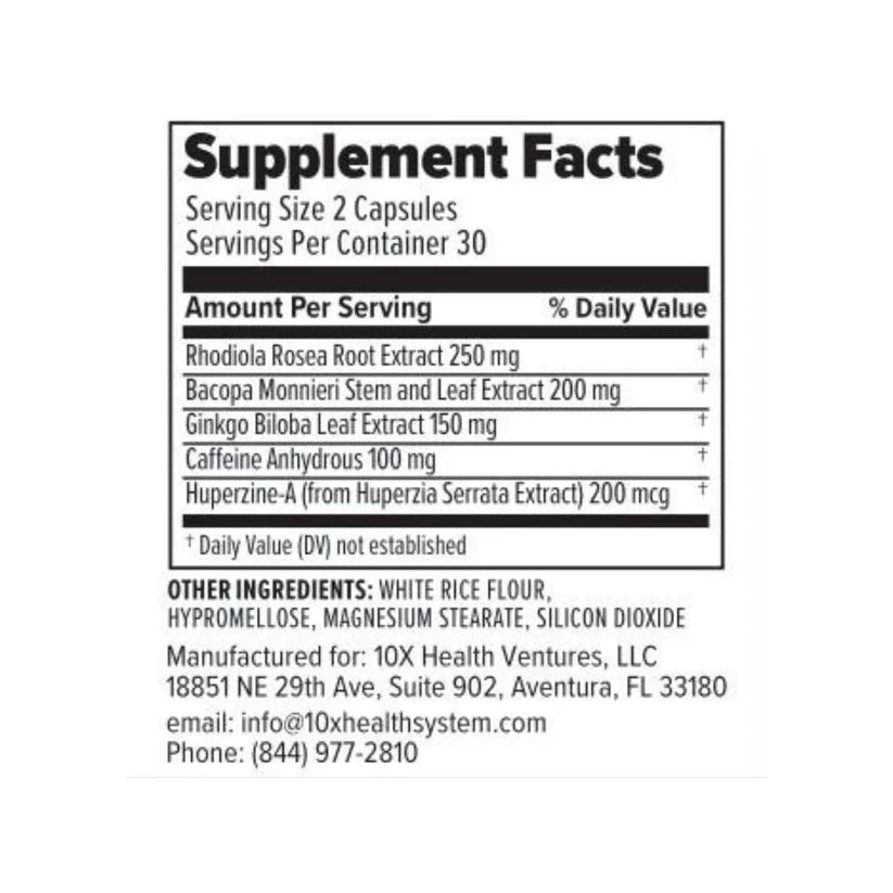 10X Health Focus Supplement