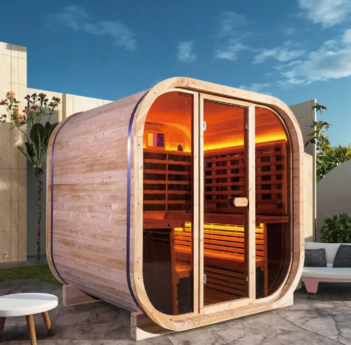 Model Anyi-8 Square Infrared Sauna