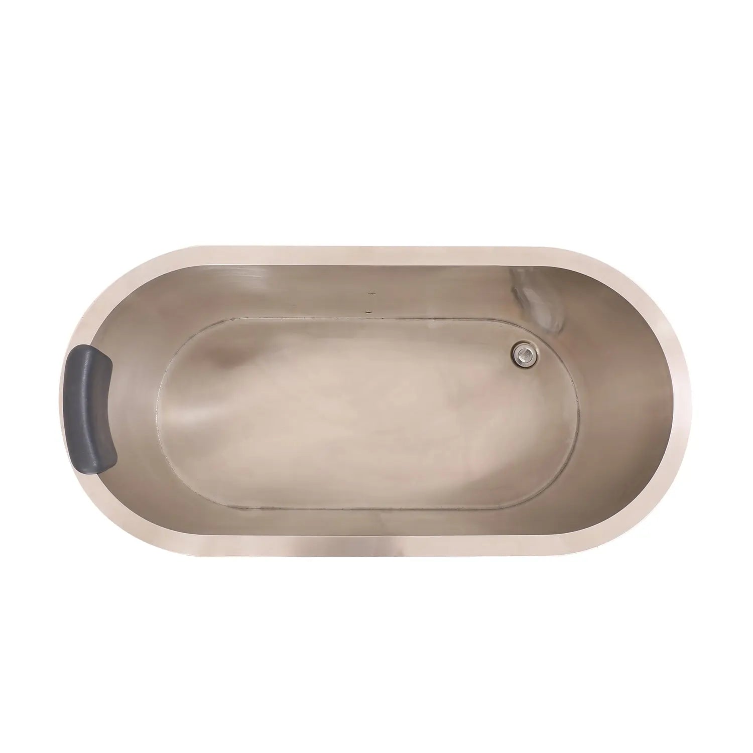 ICE TUB – Single-Person U-Shaped Cold Plunge for Recovery & Wellness, Red Cedar Ice Bath with Chiller