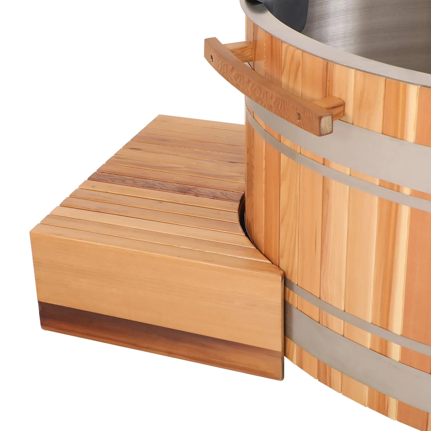 ICE TUB – Large Oval Cold Plunge Tub for Recovery & Wellness (Red Cedar)