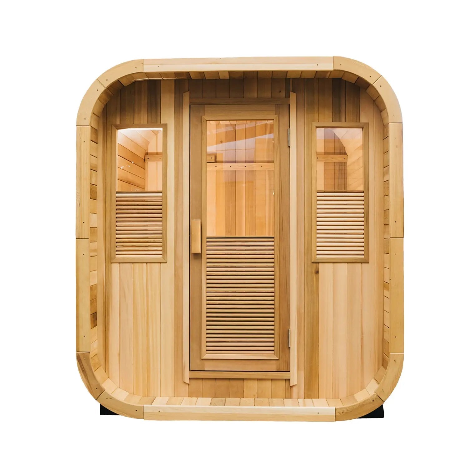 Anyi Red Cedar Outdoor Sauna – 4–6 Person Traditional Steam Sauna with 6kW Heater