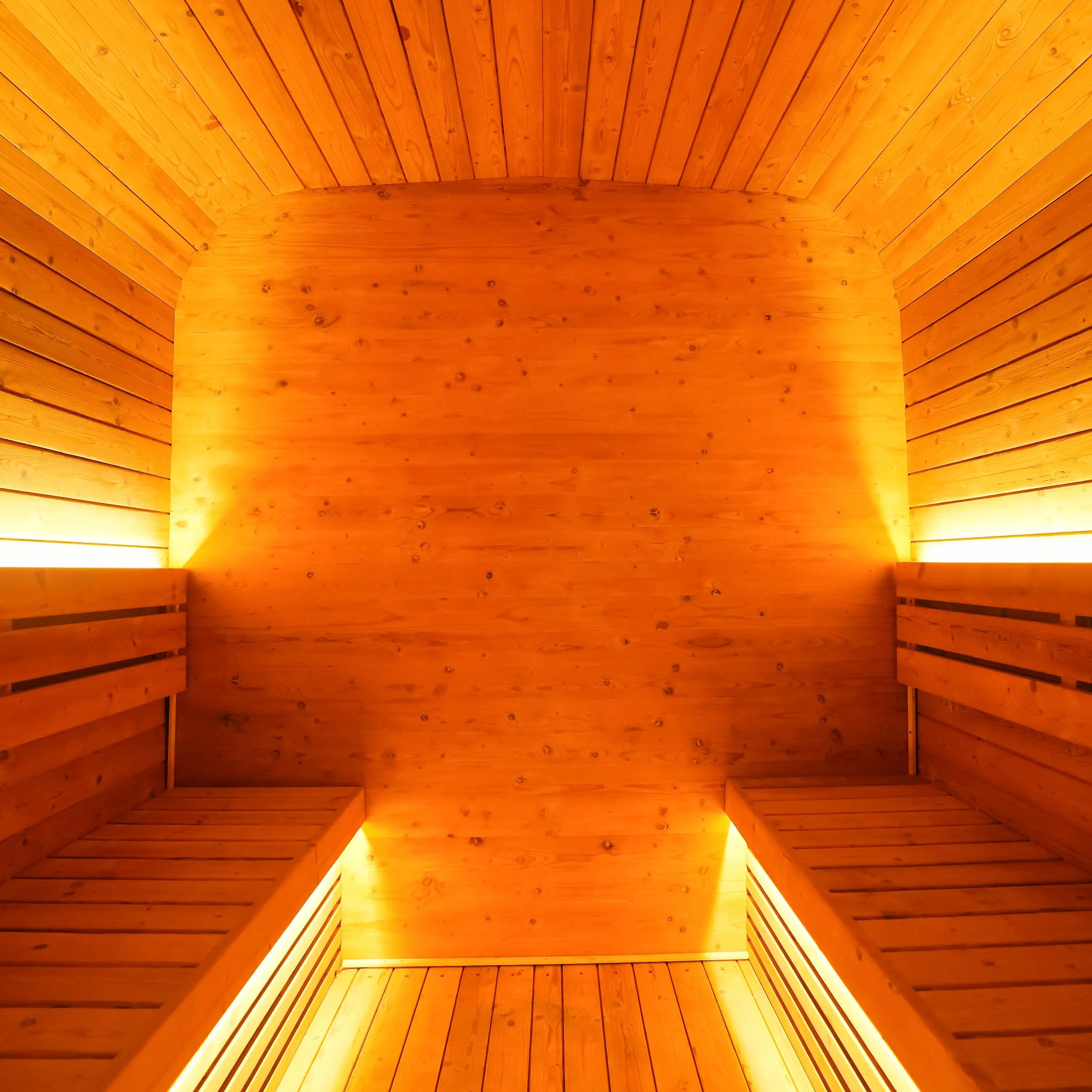 6 - Person Square Traditional Steam Sauna: A Haven of Relaxation and Wellness