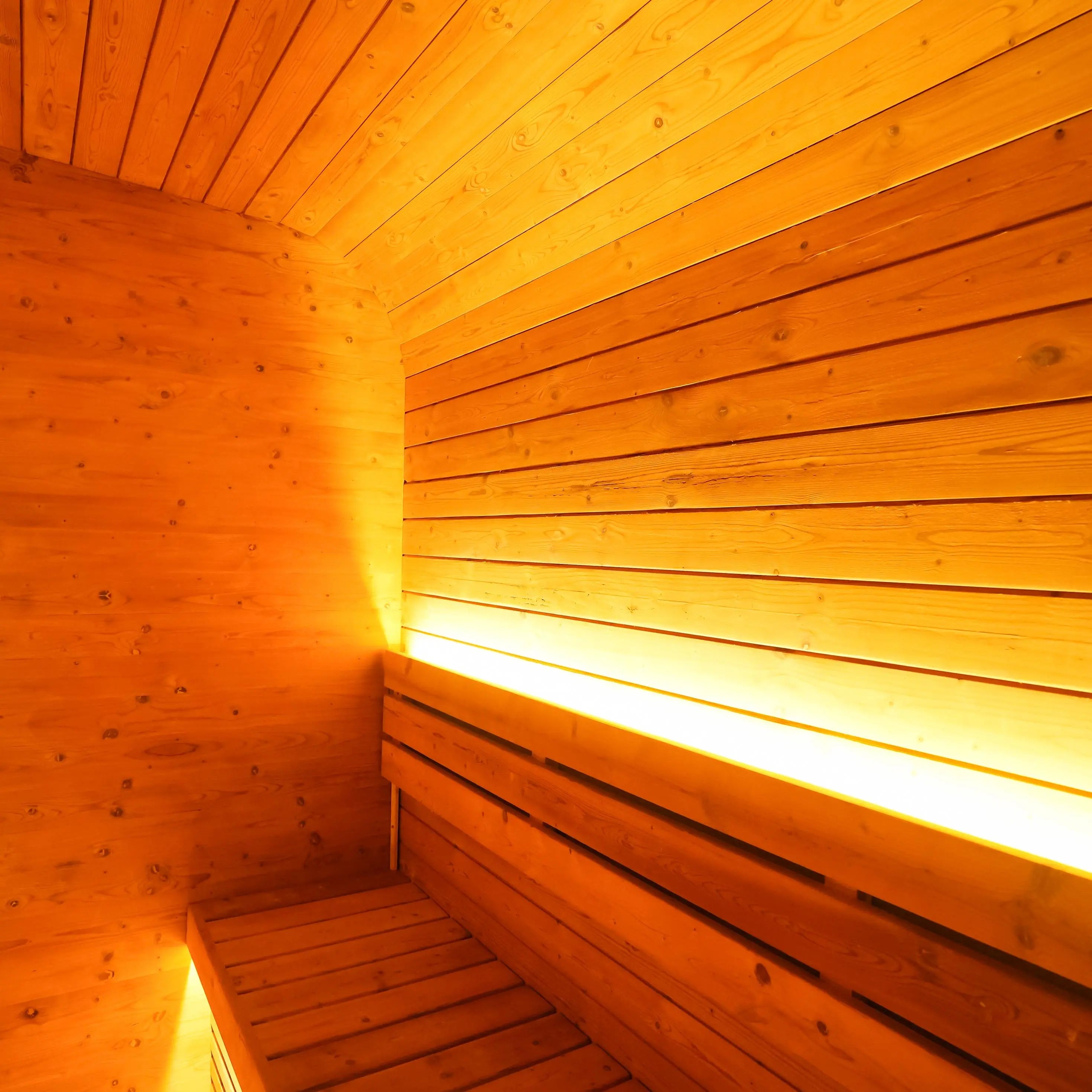 6 - Person Square Traditional Steam Sauna: A Haven of Relaxation and Wellness