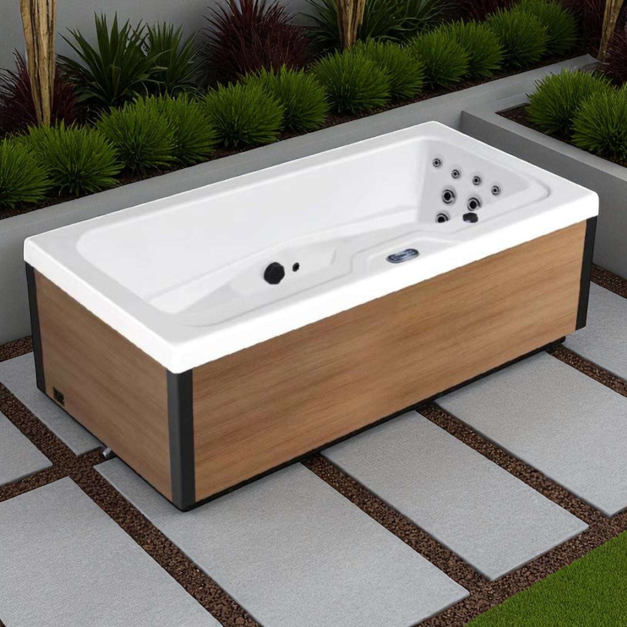 Icelandic Fire Sequoia Redwood Hot Tub