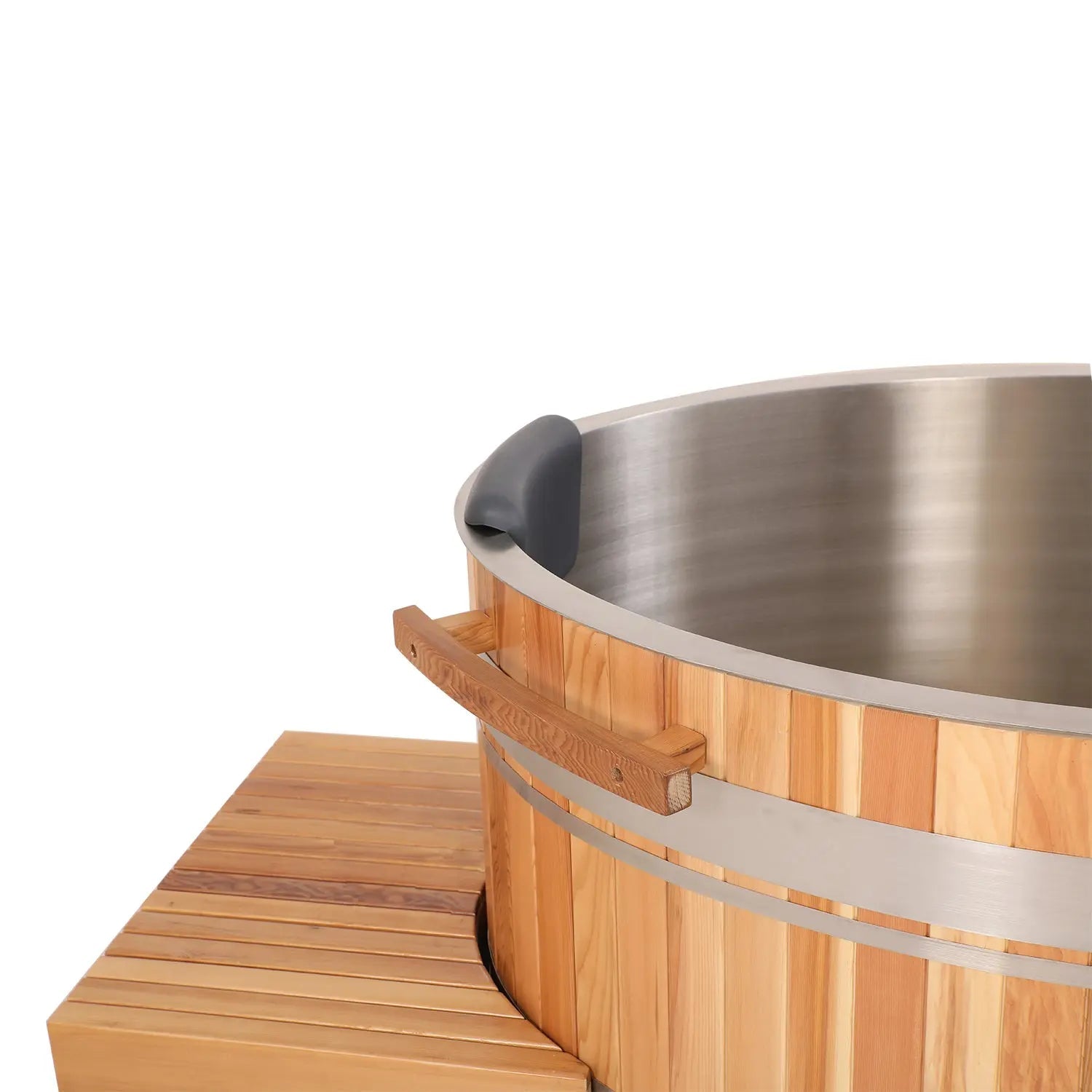 ICE TUB – Large Oval Cold Plunge Tub for Recovery & Wellness (Red Cedar)