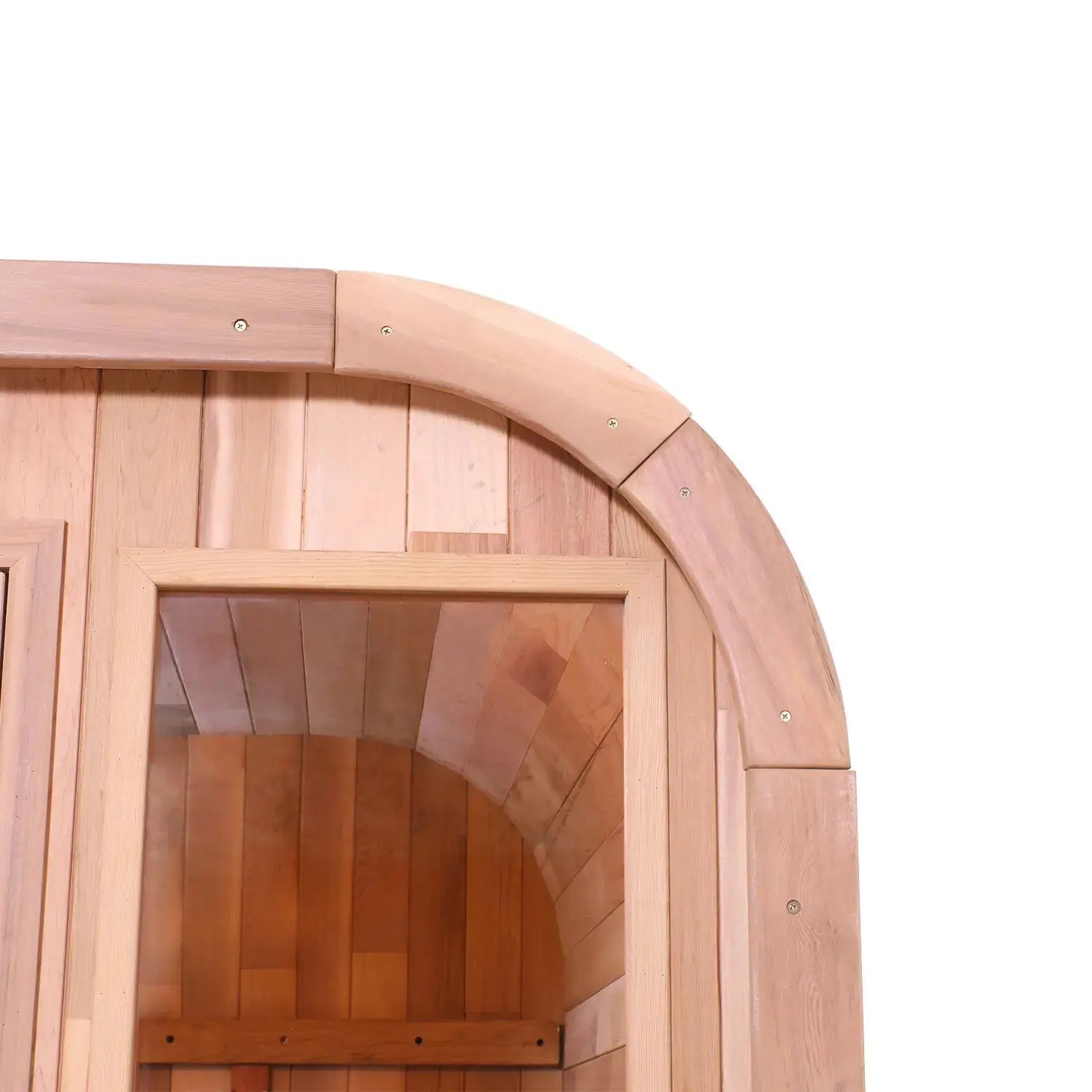 4–6 Person Traditional Red Cedar Sauna – Outdoor Steam Sauna with 9kW Heater